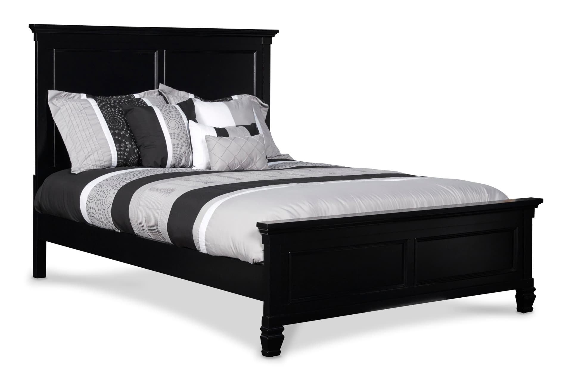 Tamarack Black Twin Bed
