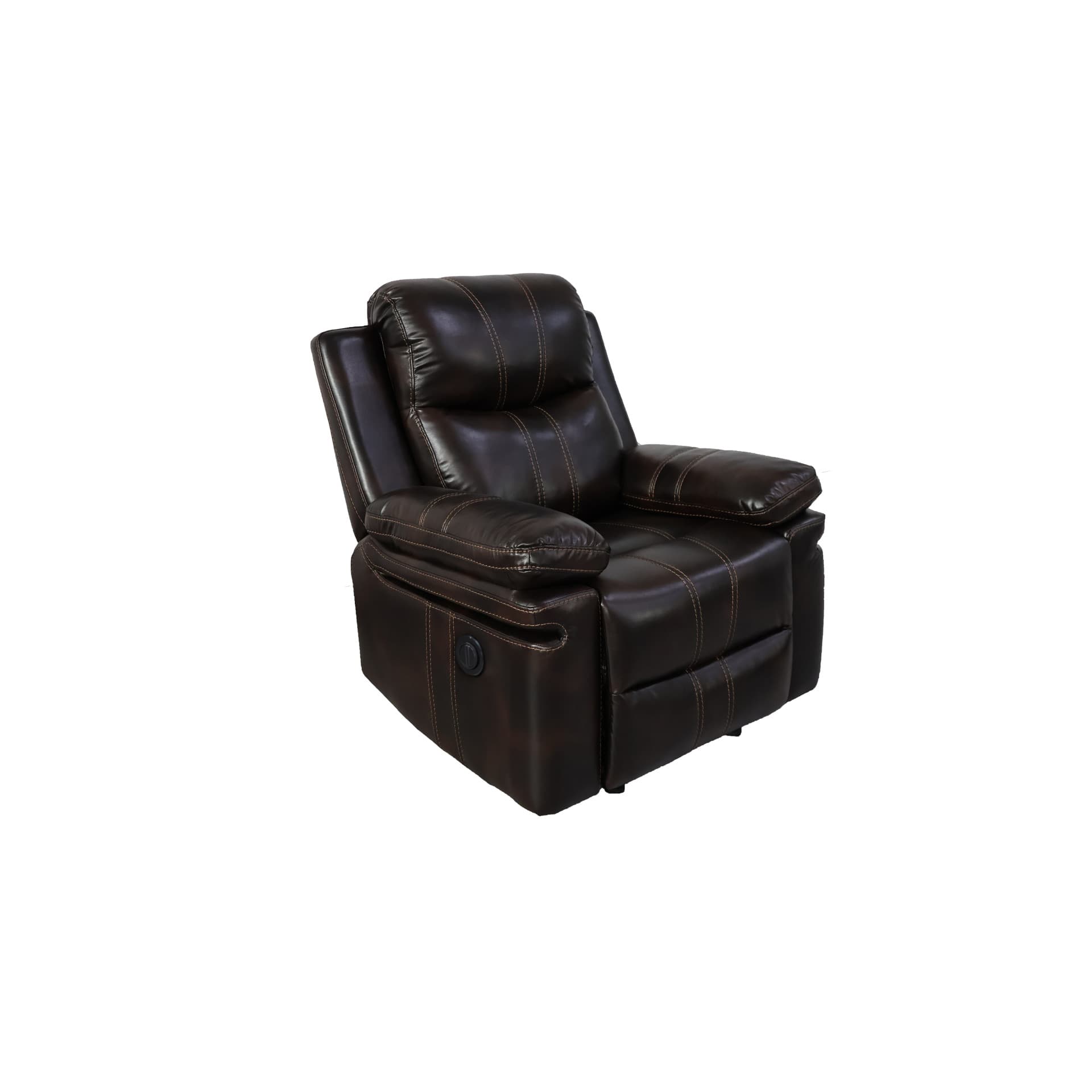 Kellen Glider Recliner with Power Fr, Brown