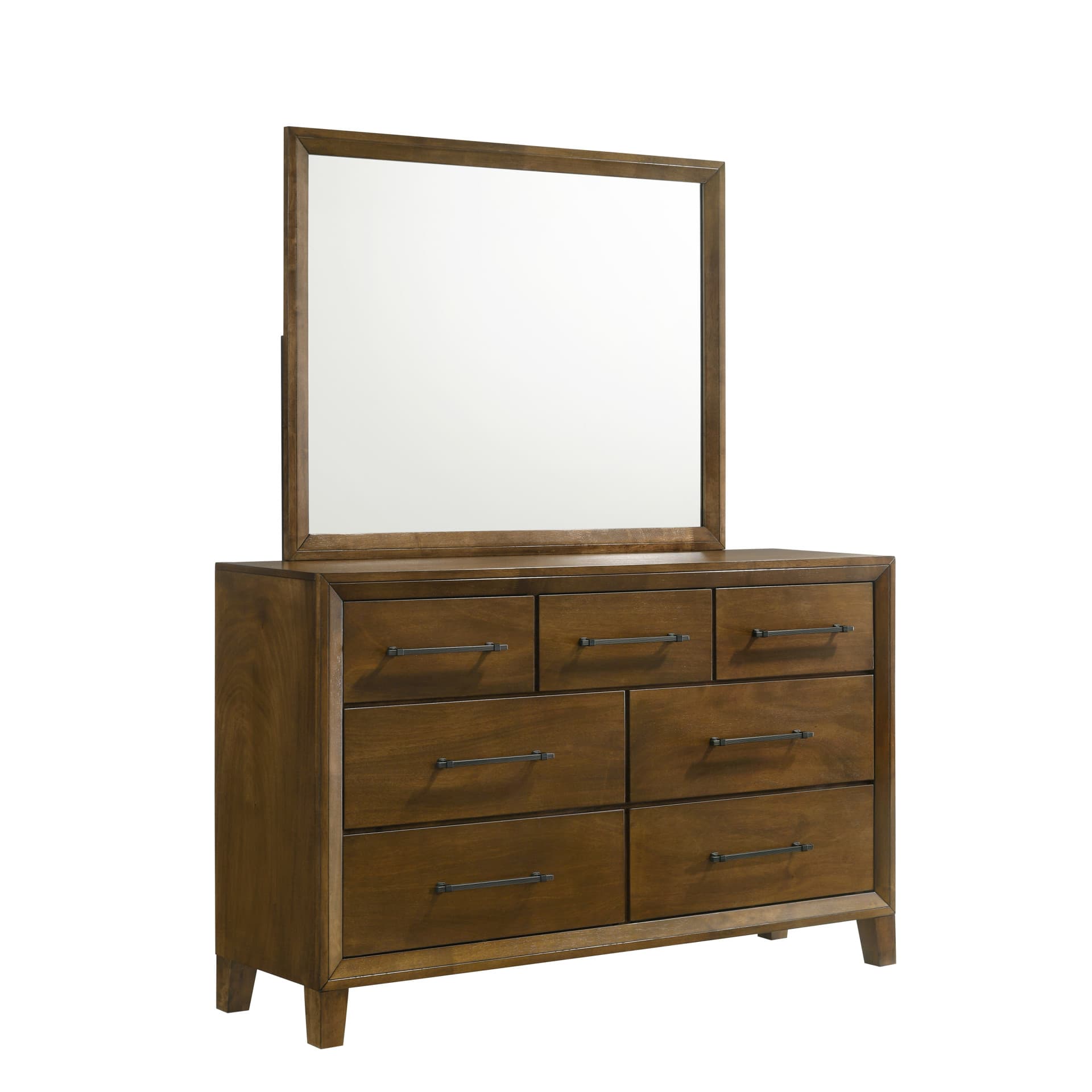 Ballard Mirror, Walnut