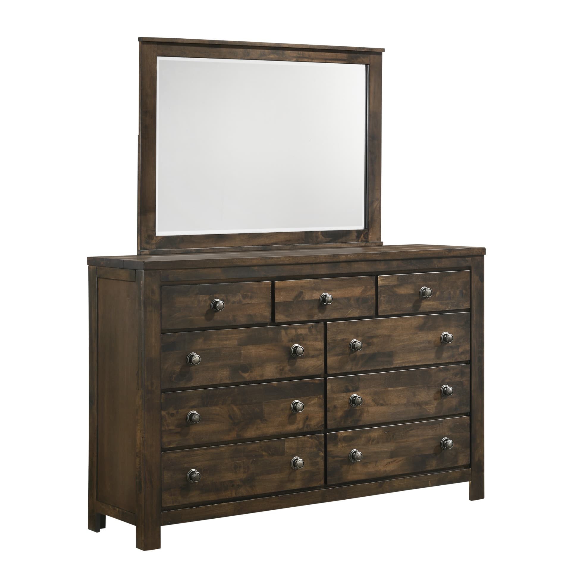 Blue Ridge Mirror, Rustic Gray