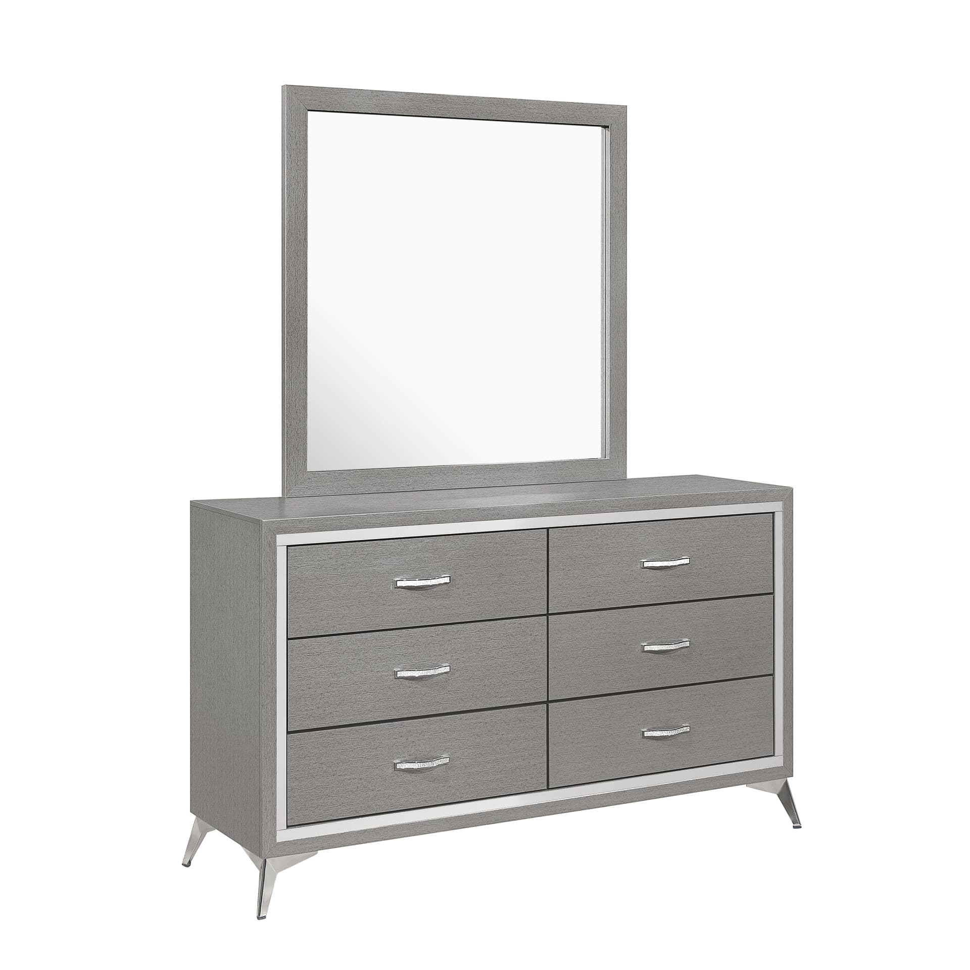 Huxley Mirror, Gray