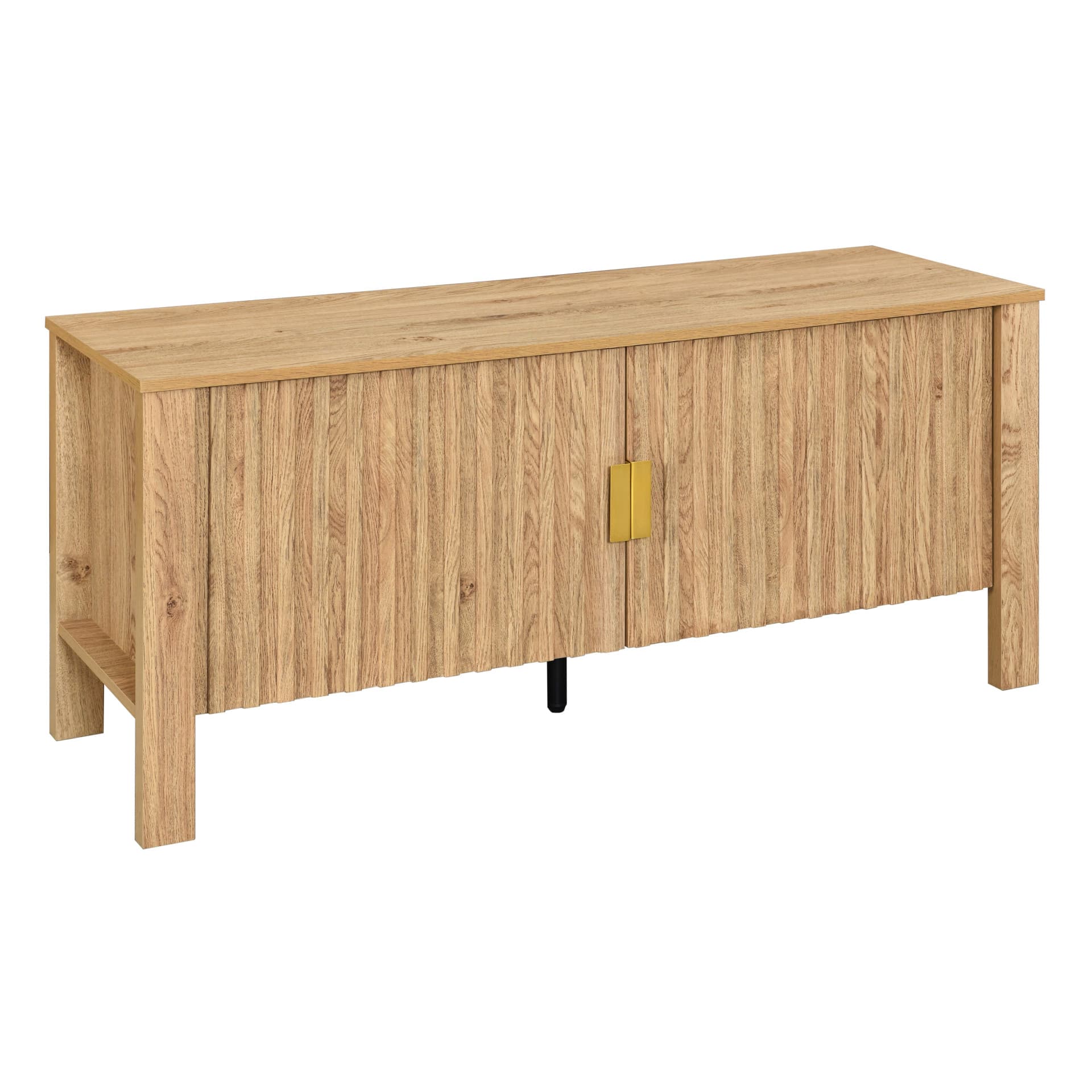 Thayer 47" Two Door Tv Console, Natural