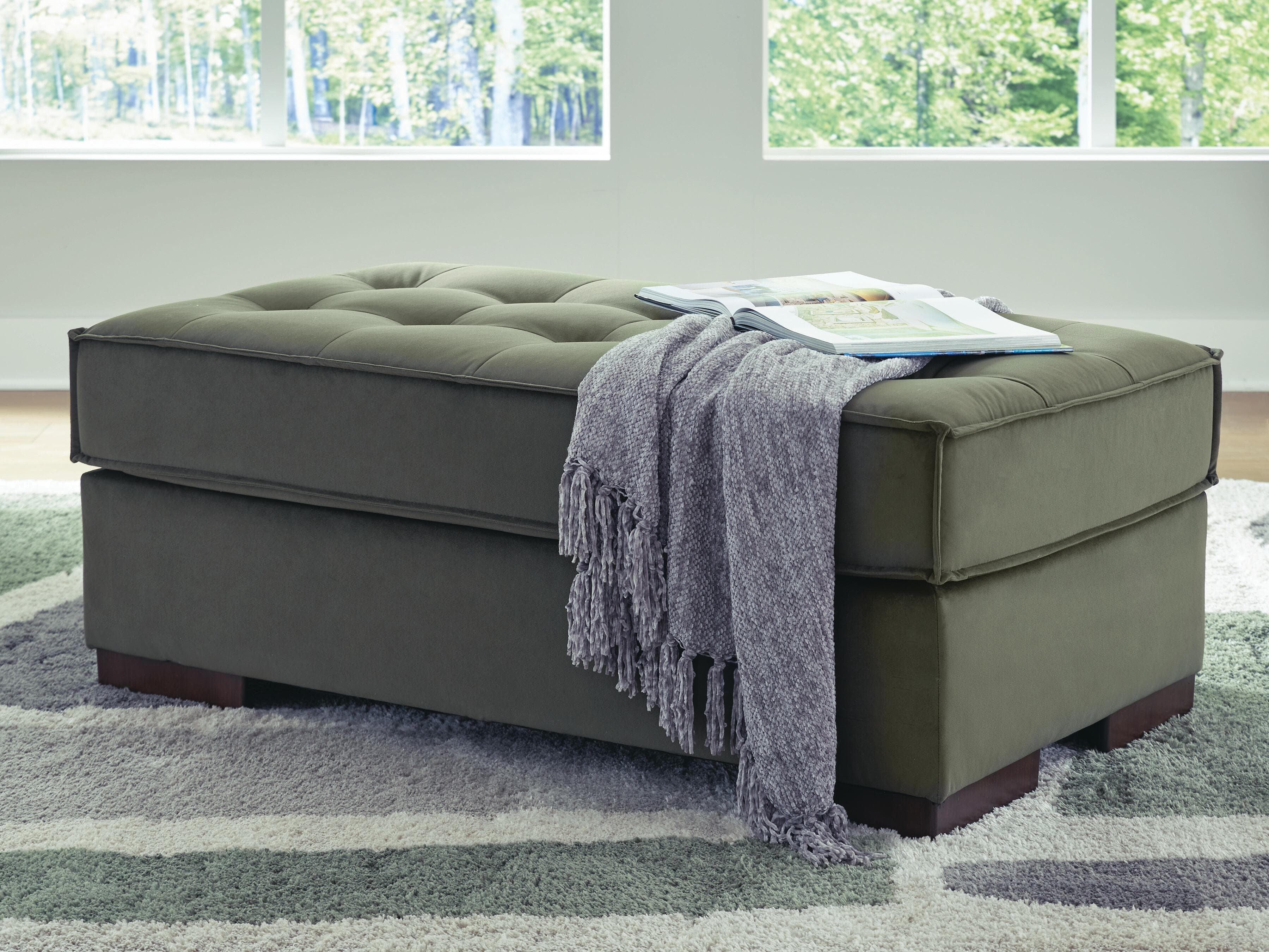 Caspian-town Oversized Accent Ottoman