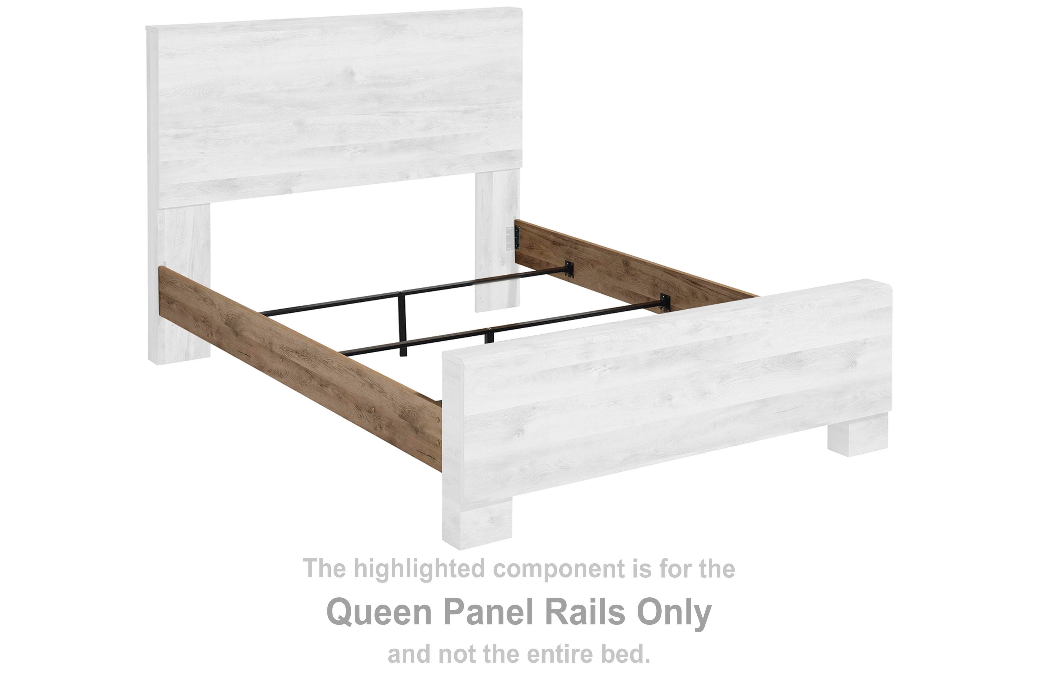 Hyanna Queen Panel Rails