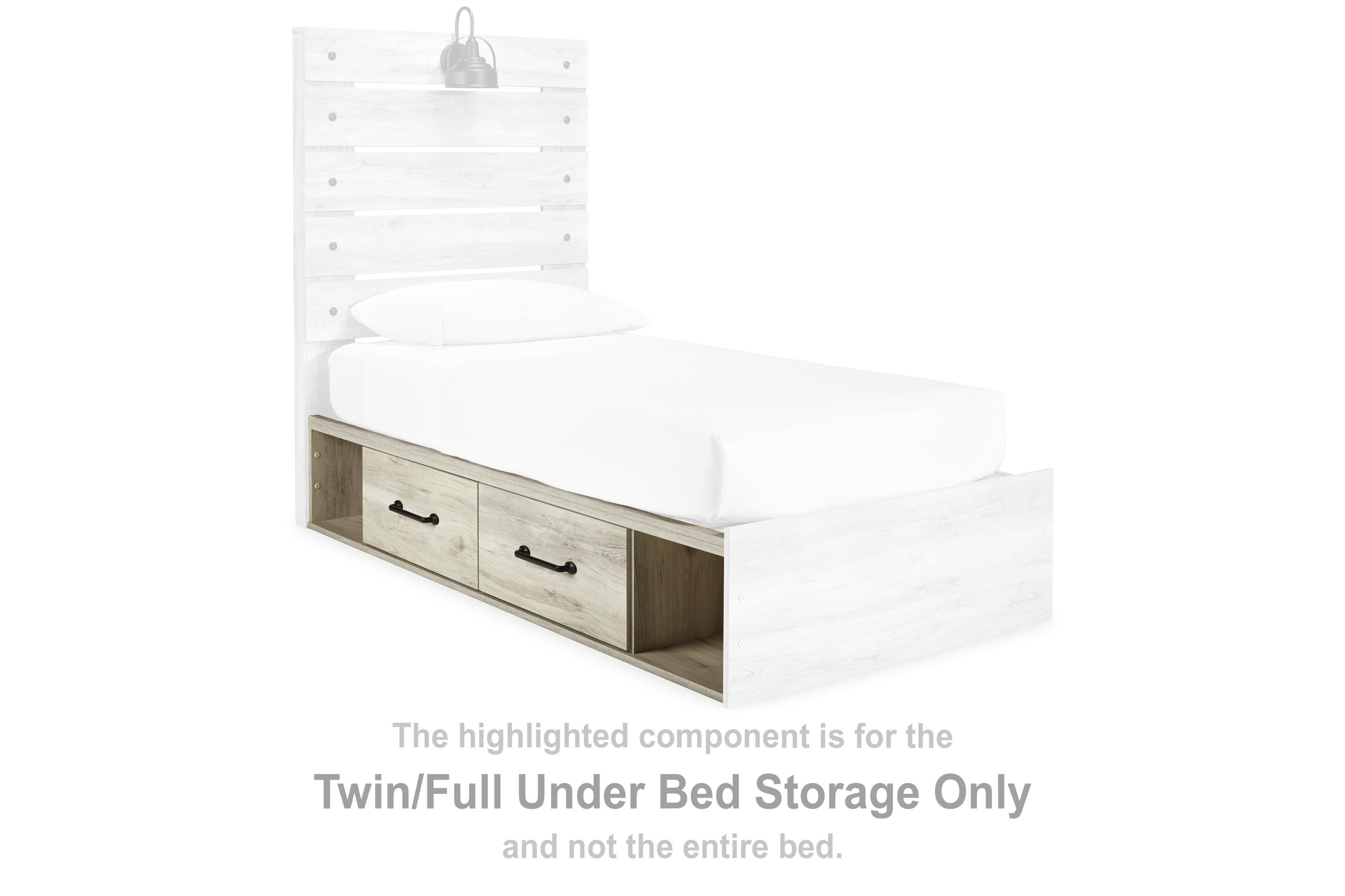 Cambeck Full Panel Bed with 4 Storage Drawers