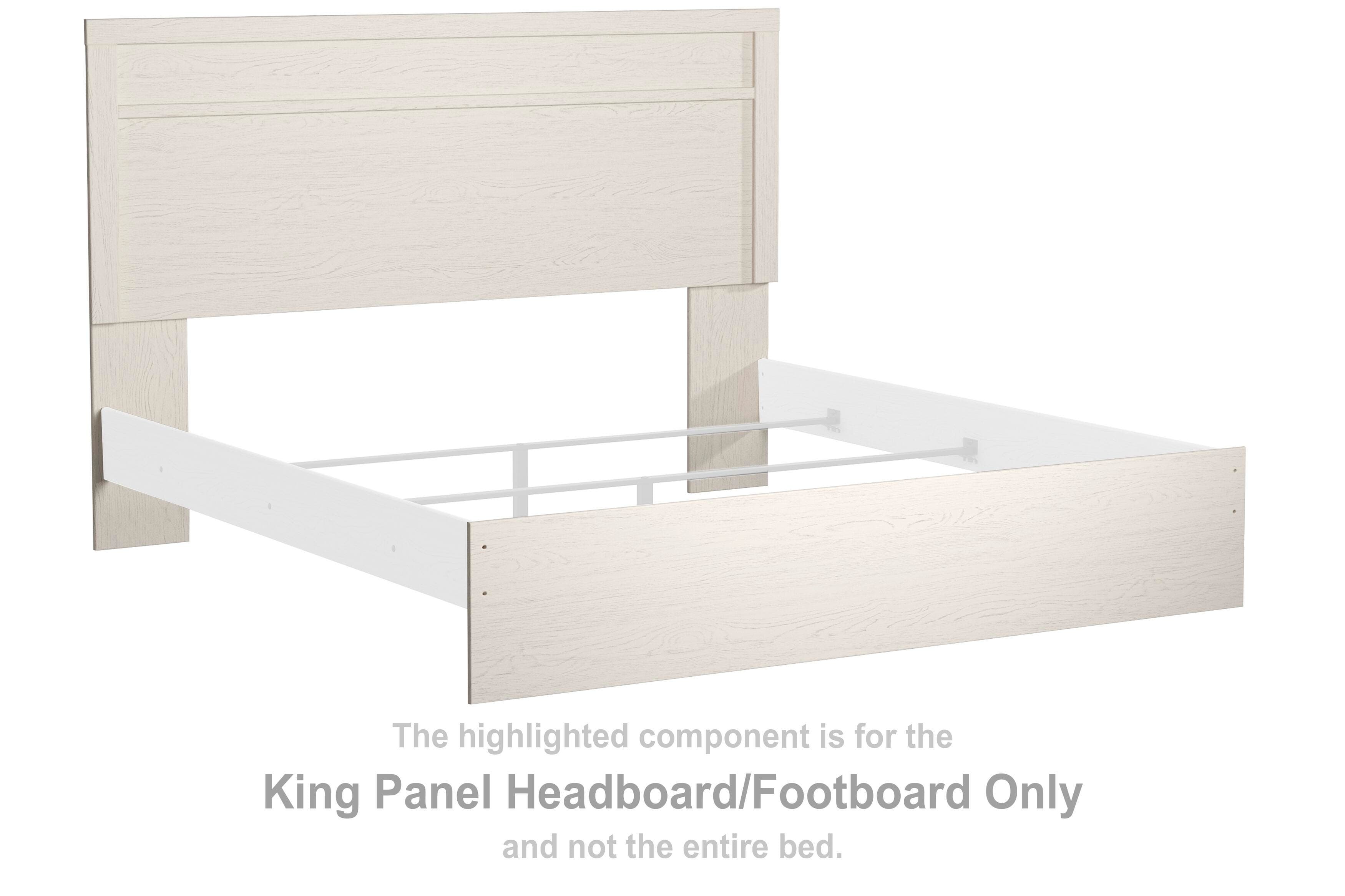 Stelsie King Panel Bed