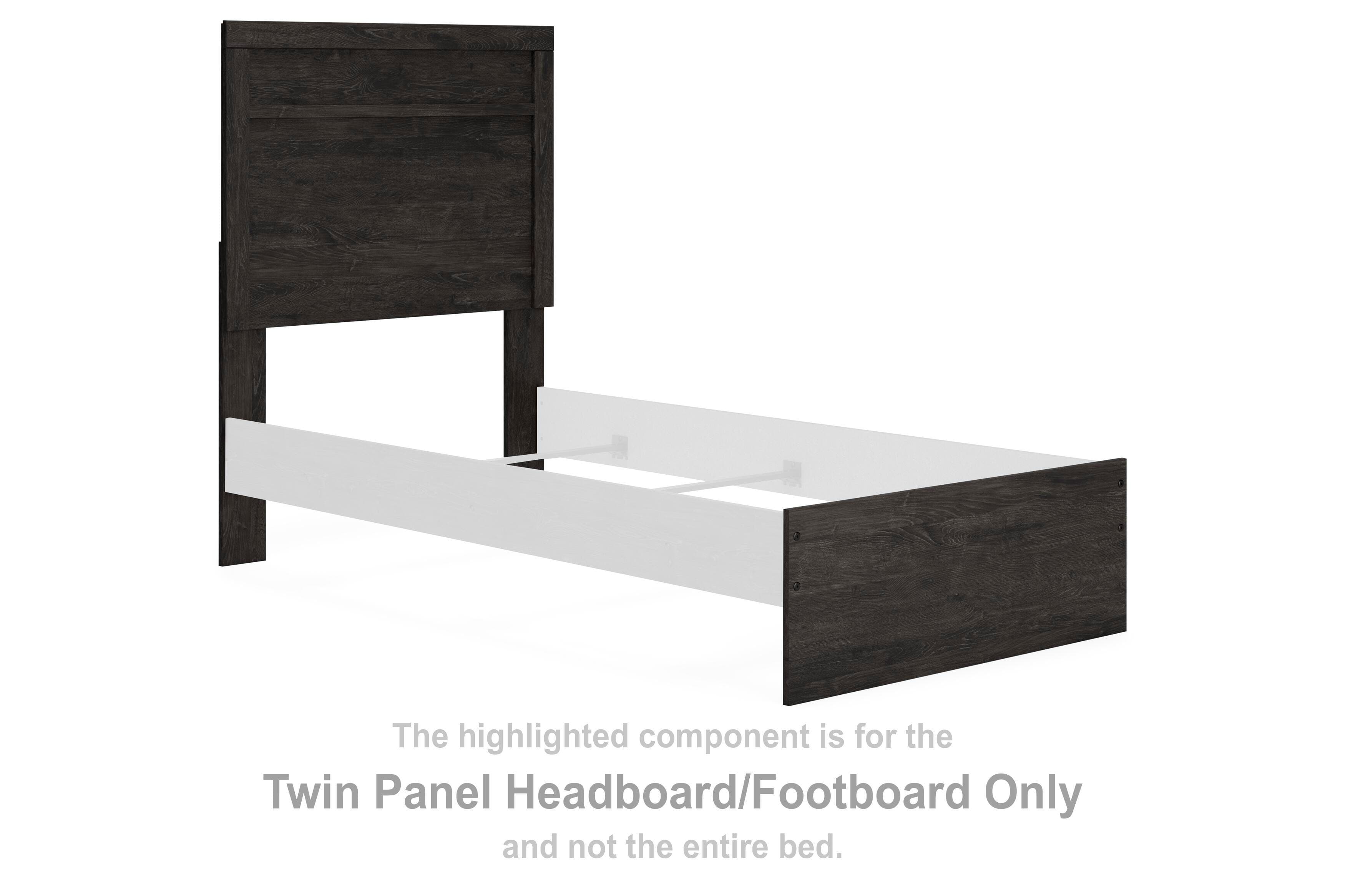 Belachime Twin Panel Headboard/footboard