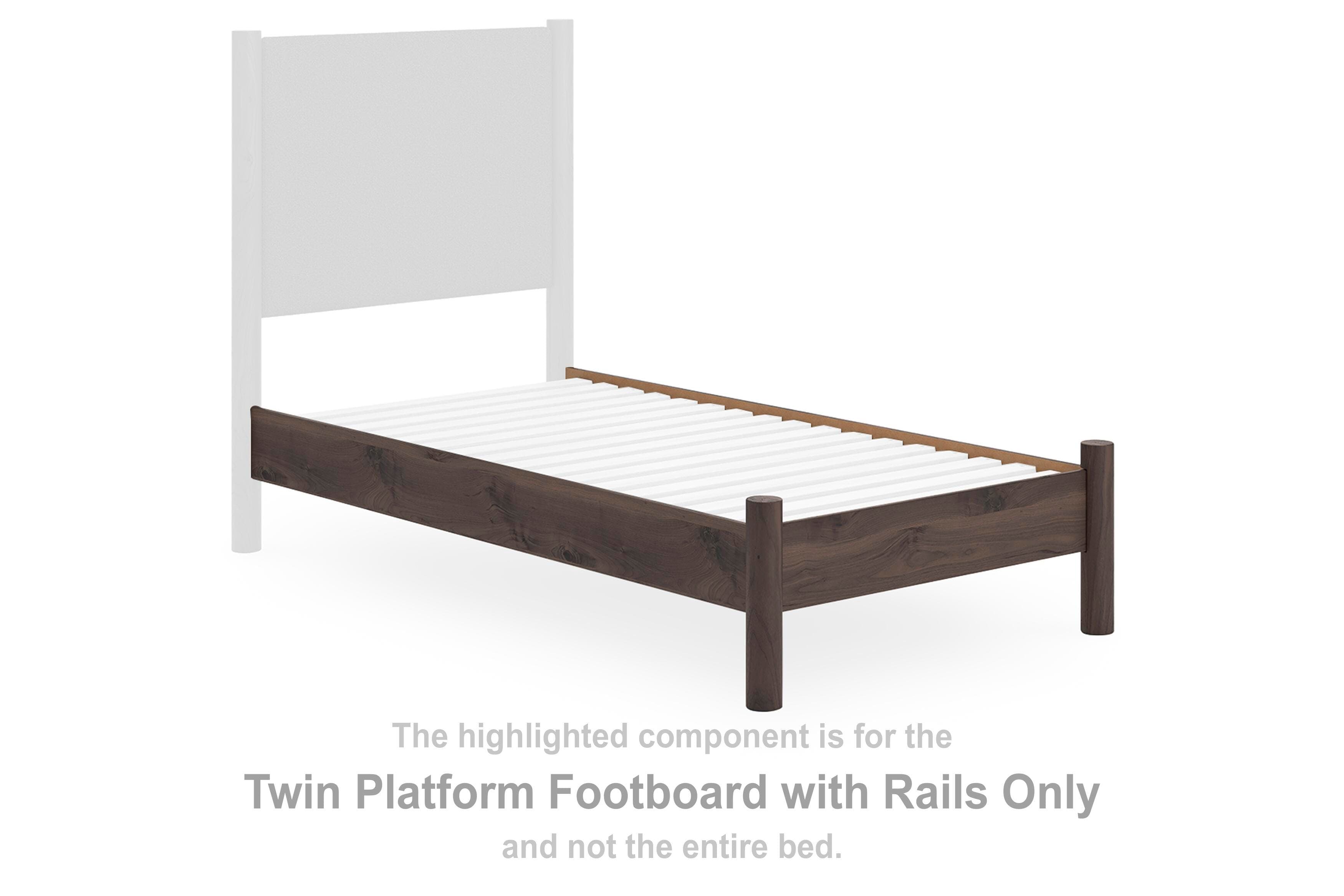 Pamytta Twin Platform Footboard with Rails