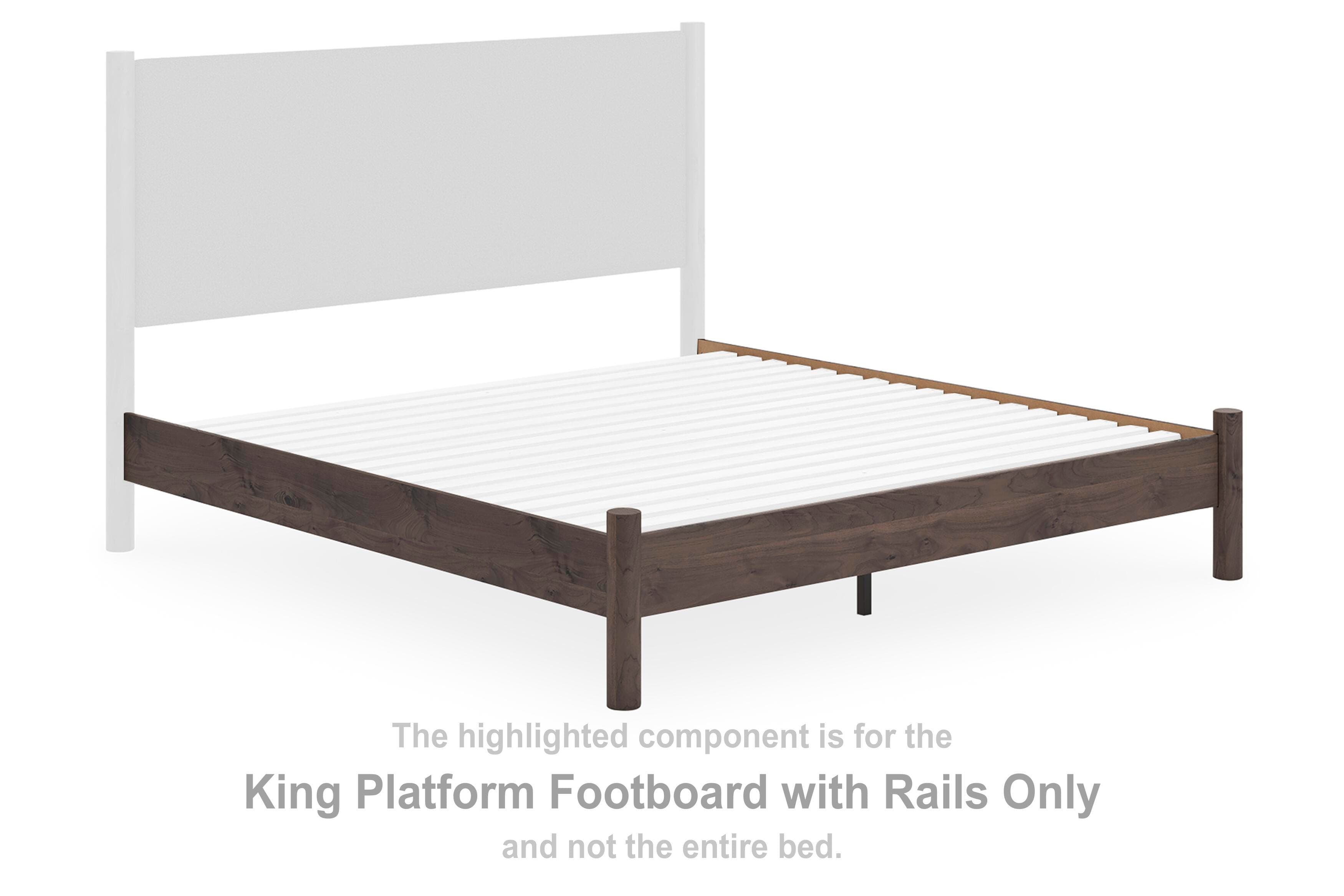 Pamytta King Platform Footboard with Rails