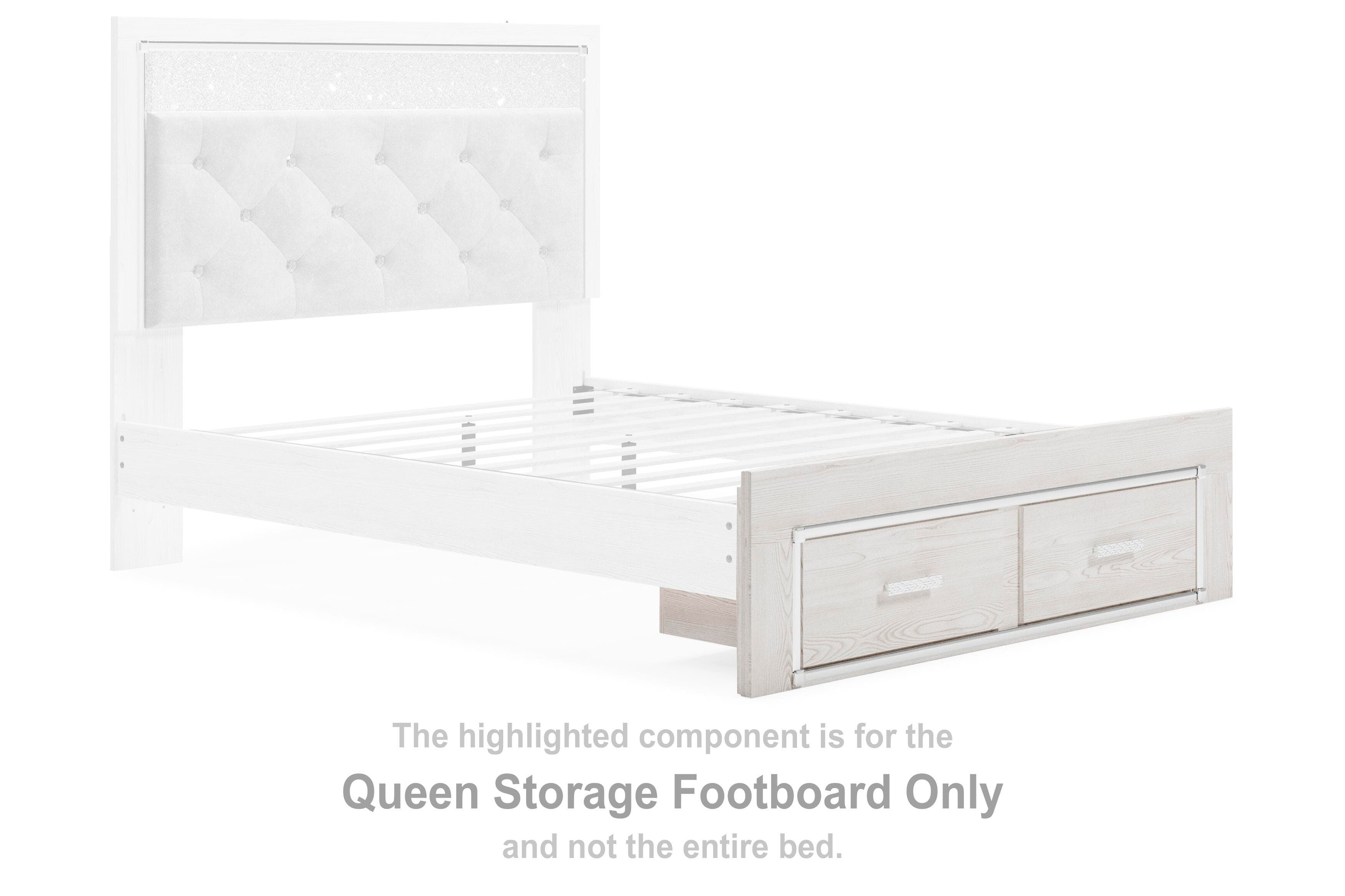 Altyra Queen Storage Footboard