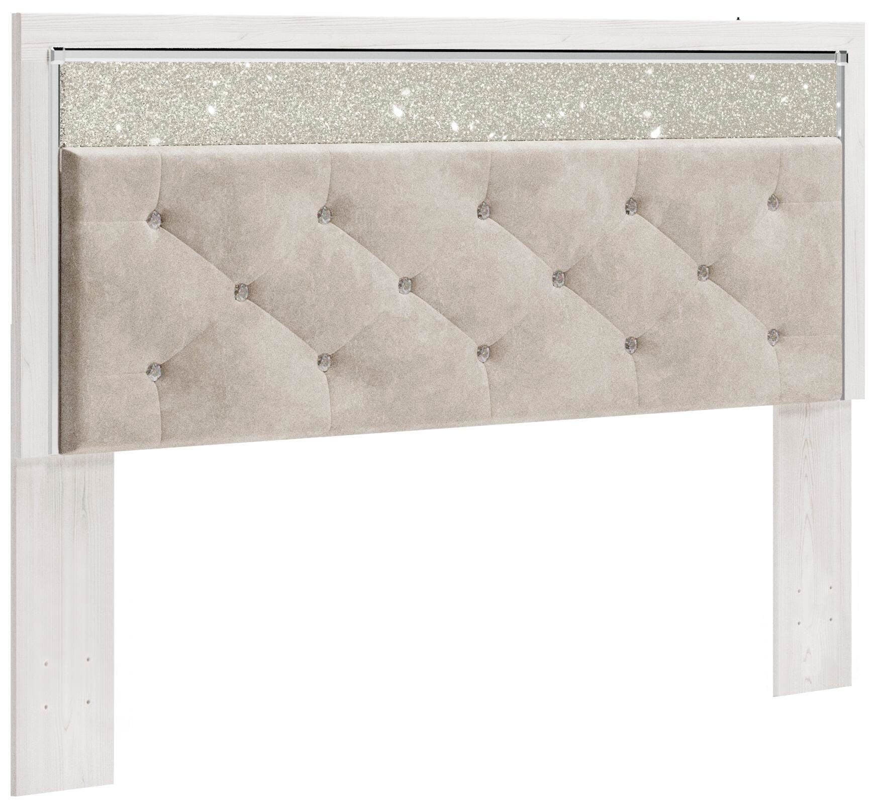 Altyra King Storage Panel Bed and Nightstand