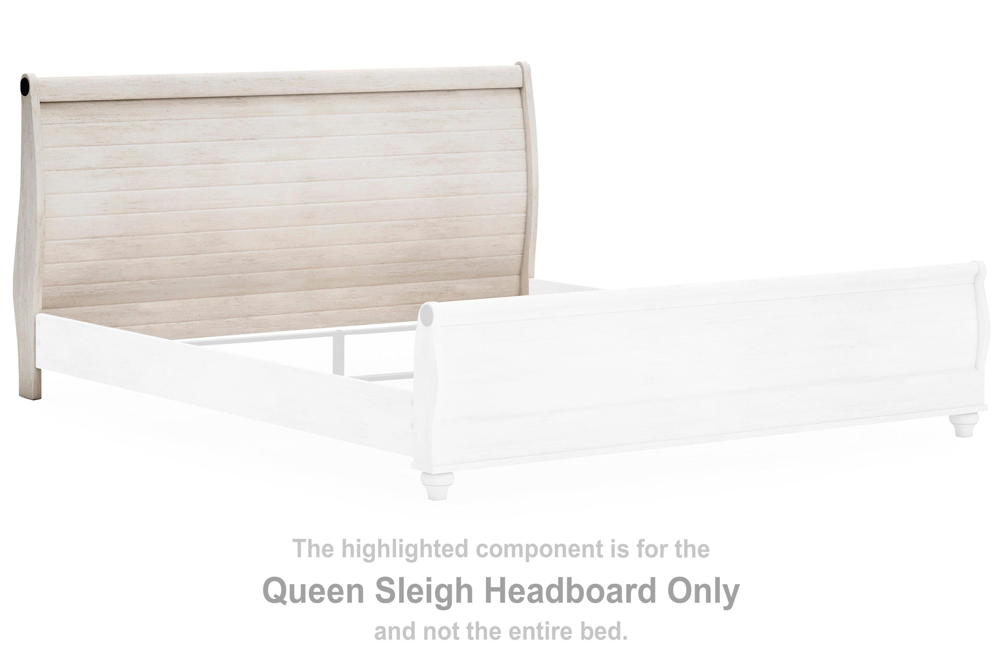 Willowton Queen Sleigh Bed, Chest and Nightstand