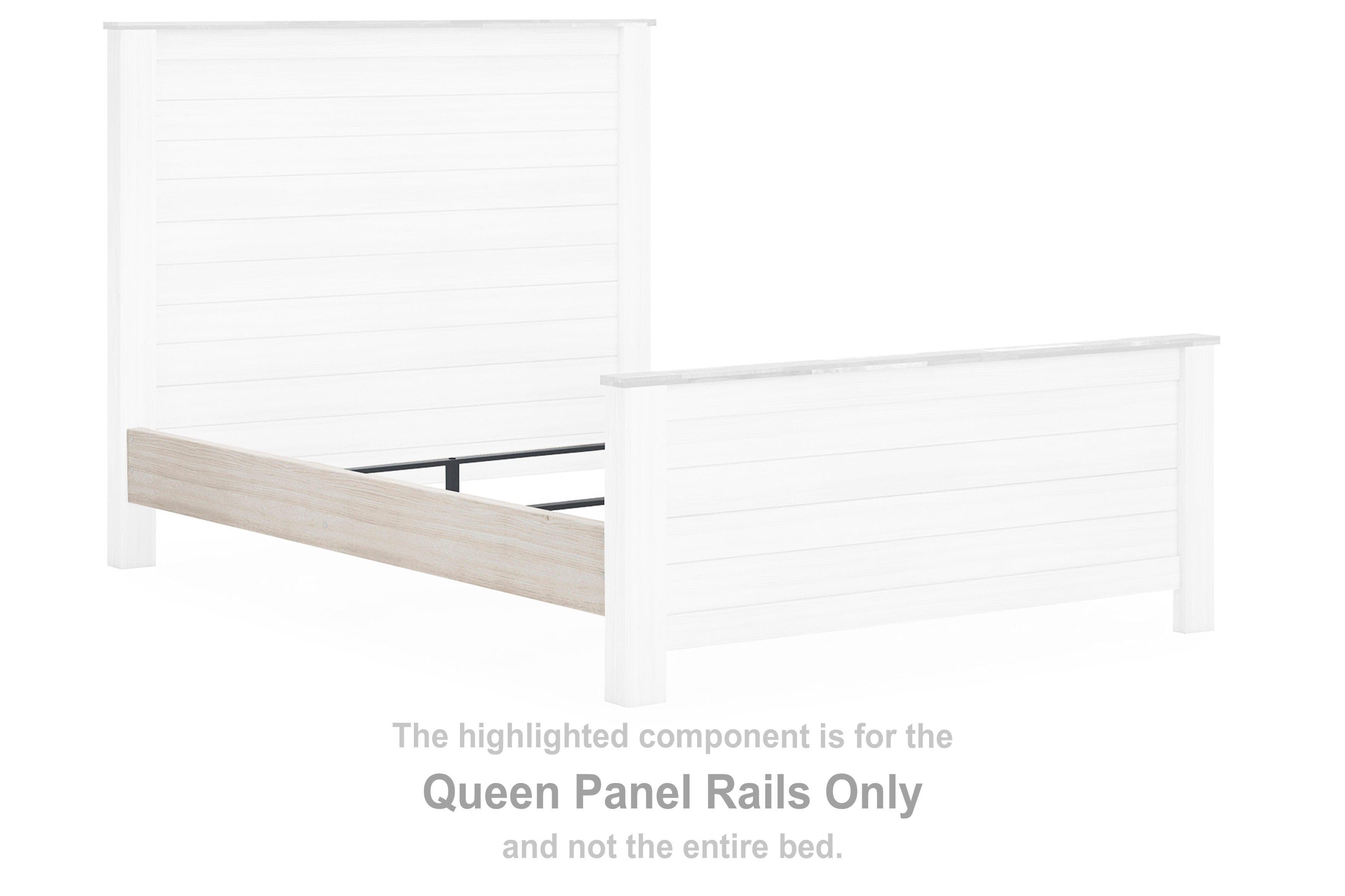 Willowton Queen Panel Rails