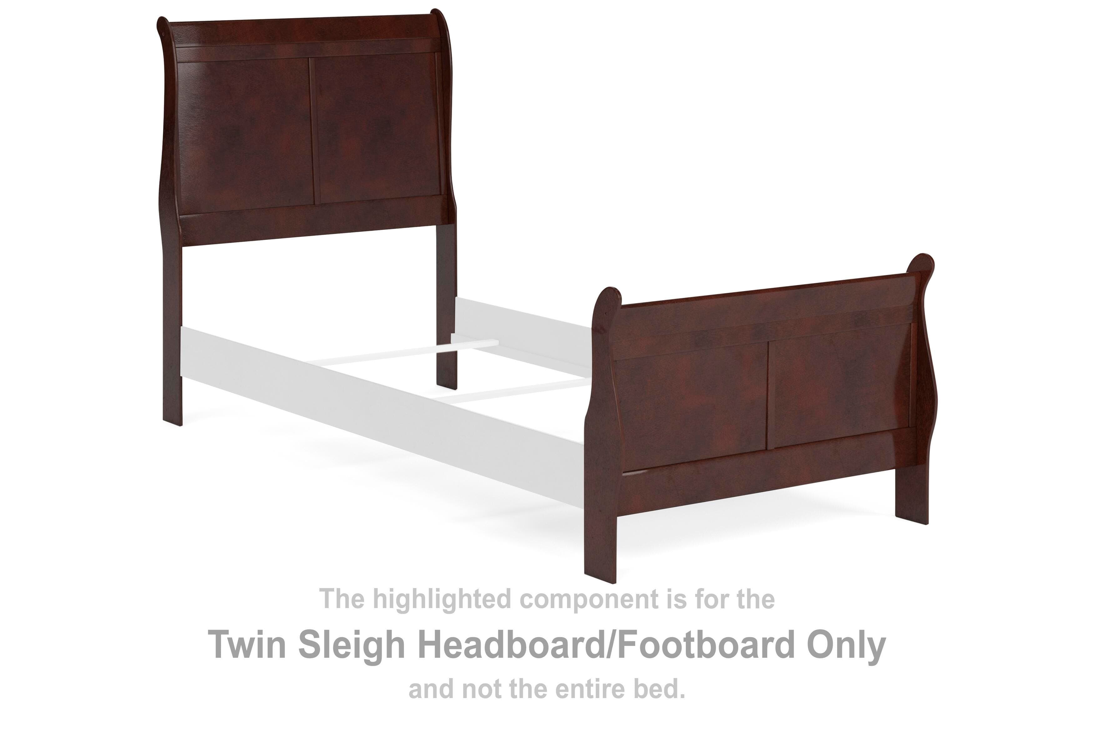 Alisdair Twin Sleigh Bed