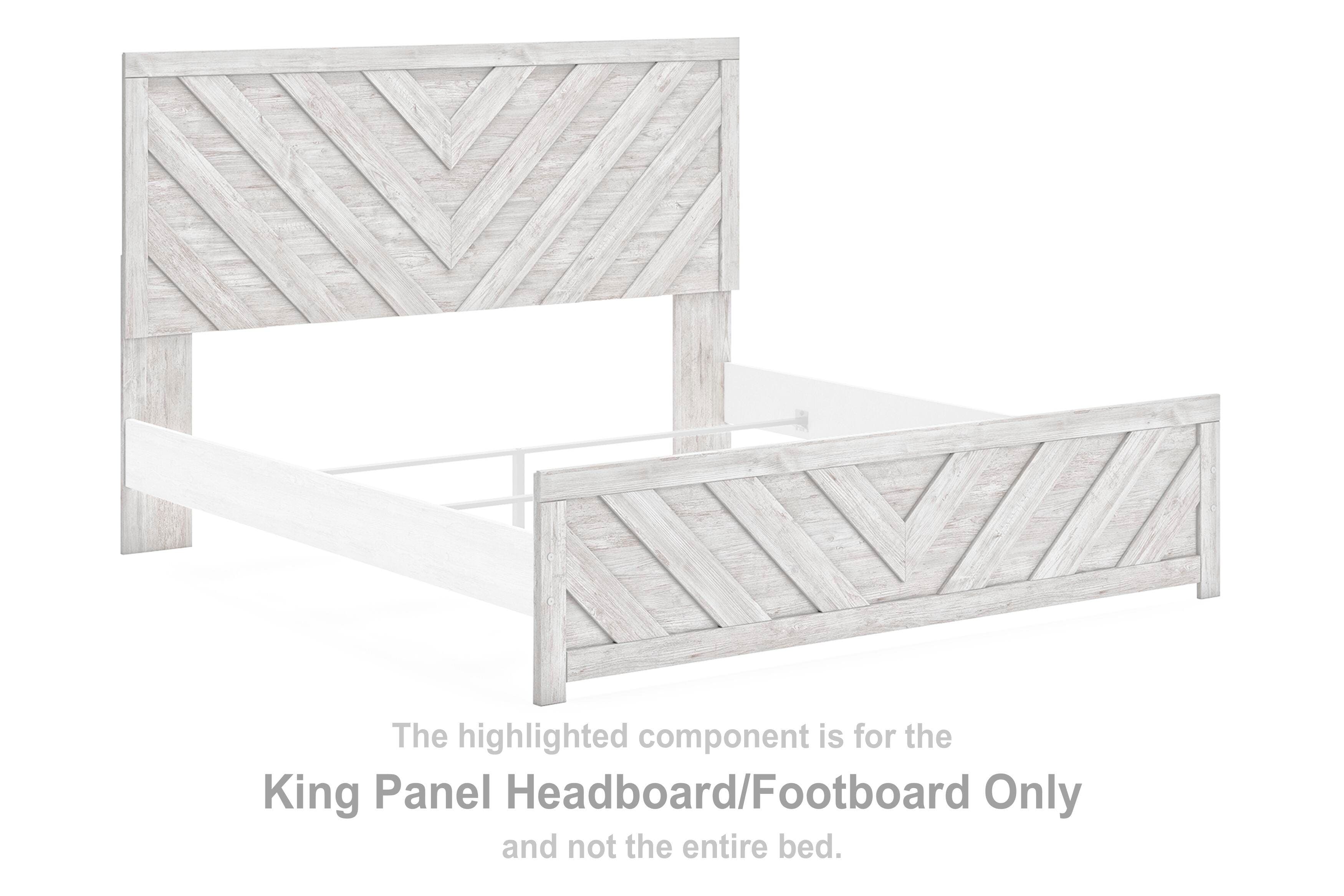 Cayboni King Panel Bed