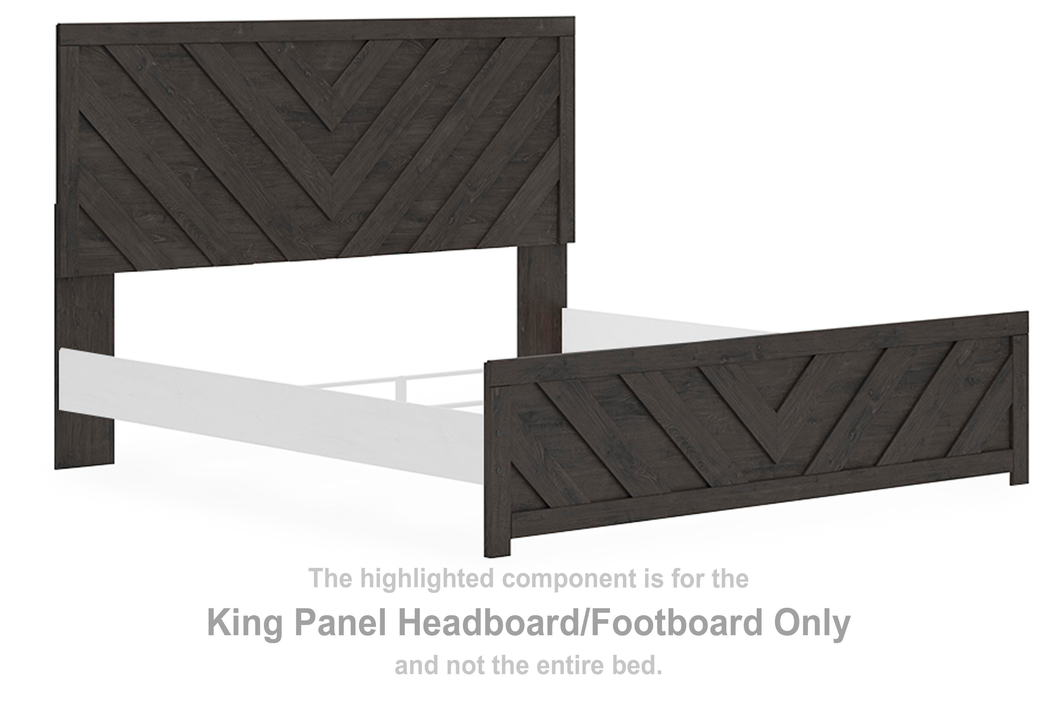 Prendonea King Panel Bed