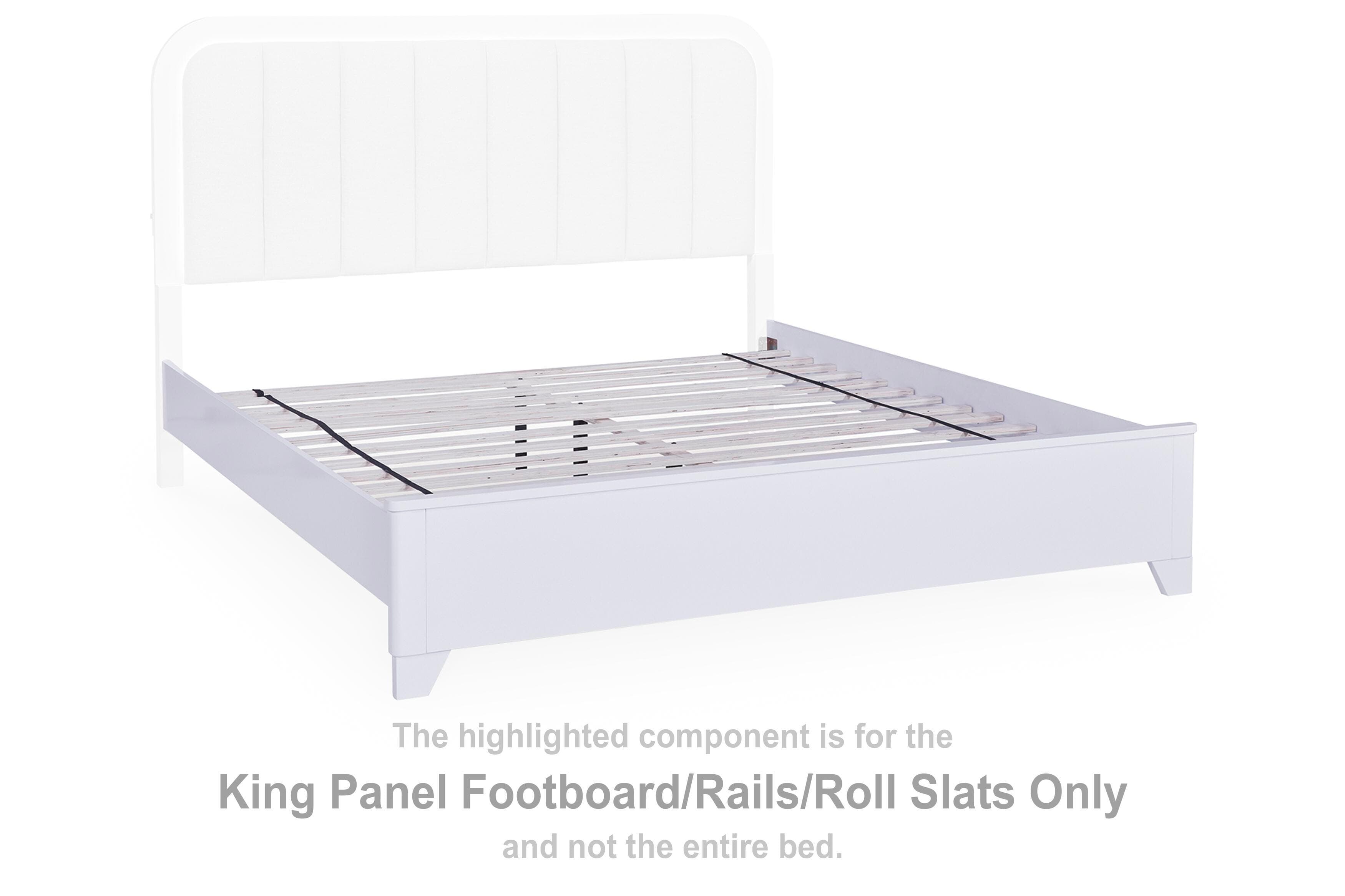 Jarlee King Panel Footboard/rails/roll Slats