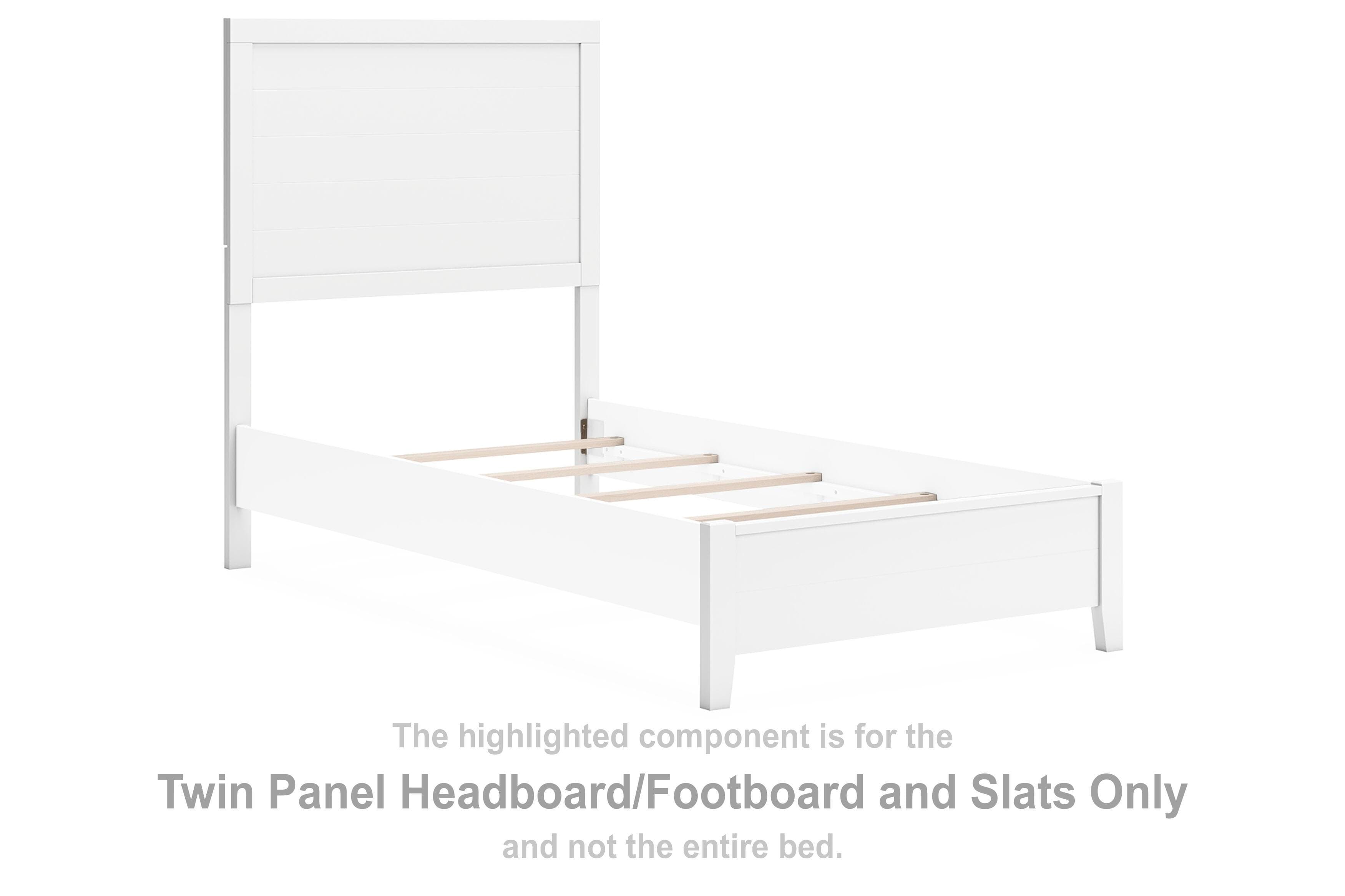 Binterglen Twin Panel Headboard/footboard and Slats