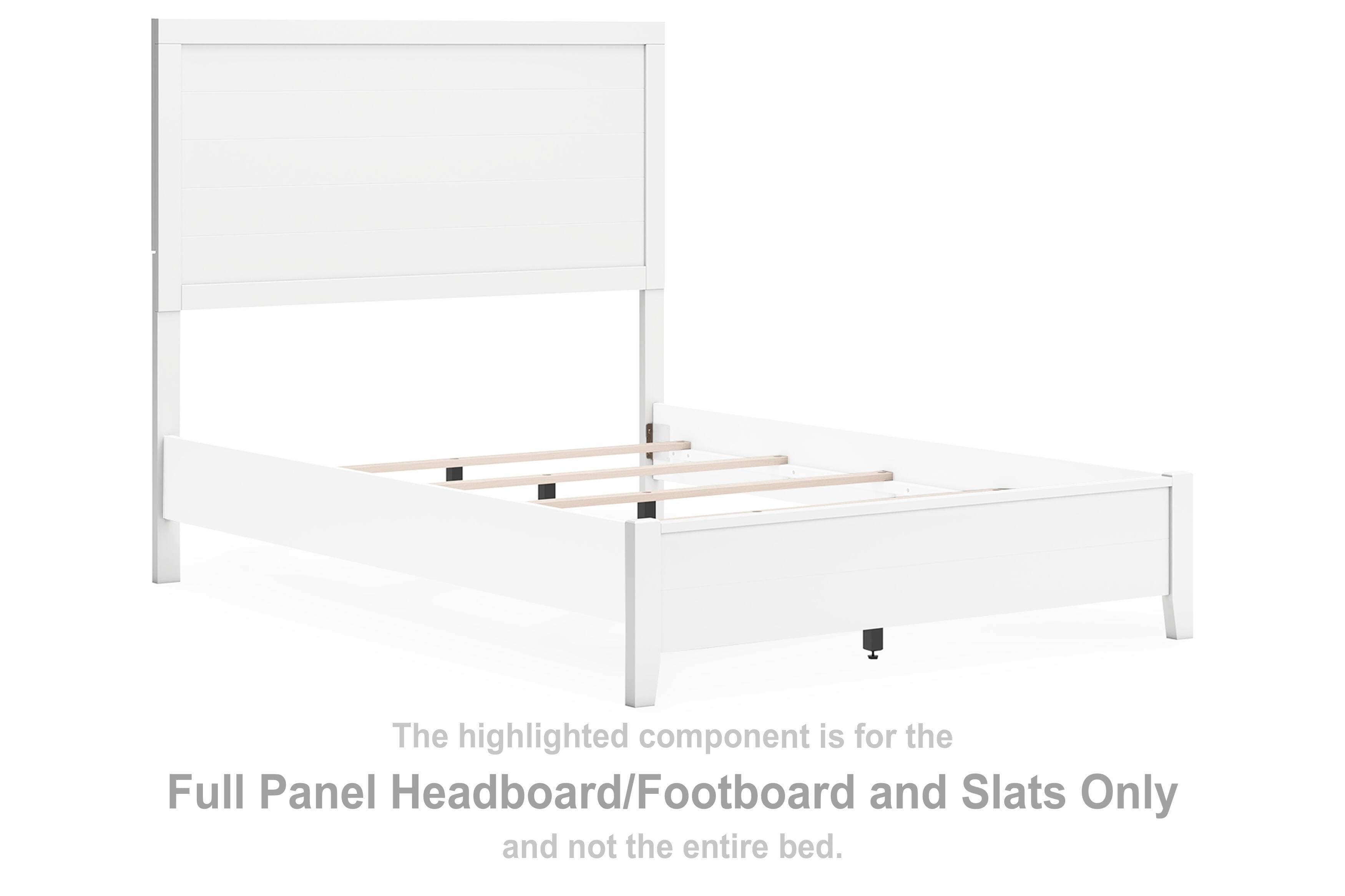 Binterglen Full Panel Headboard/footboard and Slats