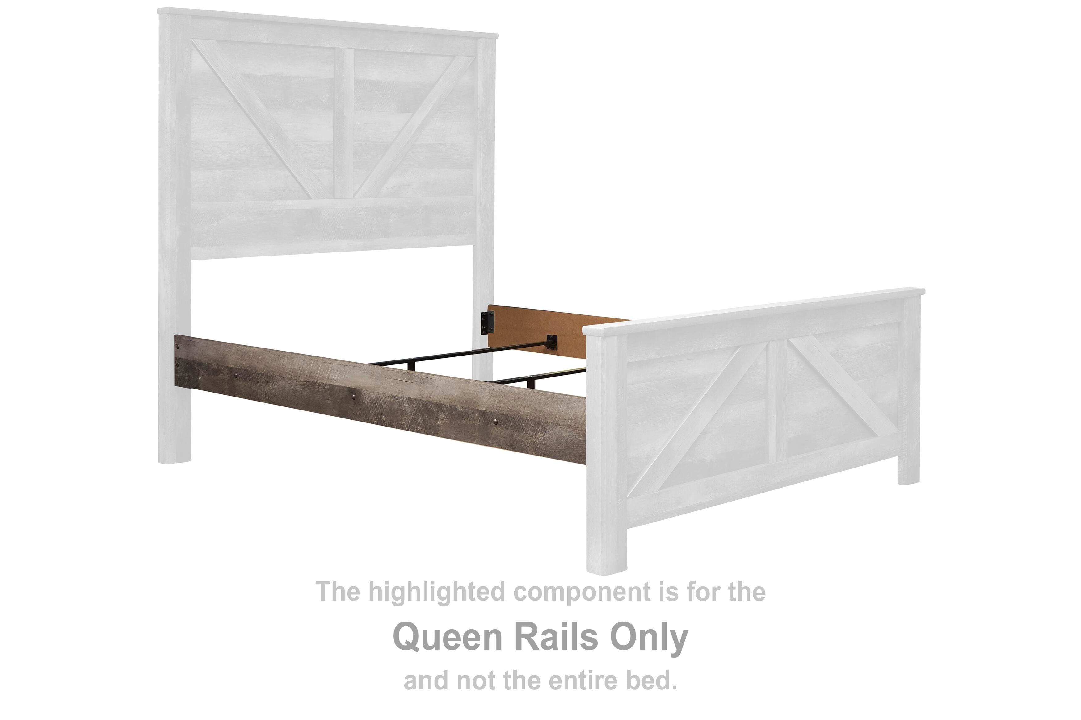 Wynnlow Queen Crossbuck/poster Rails