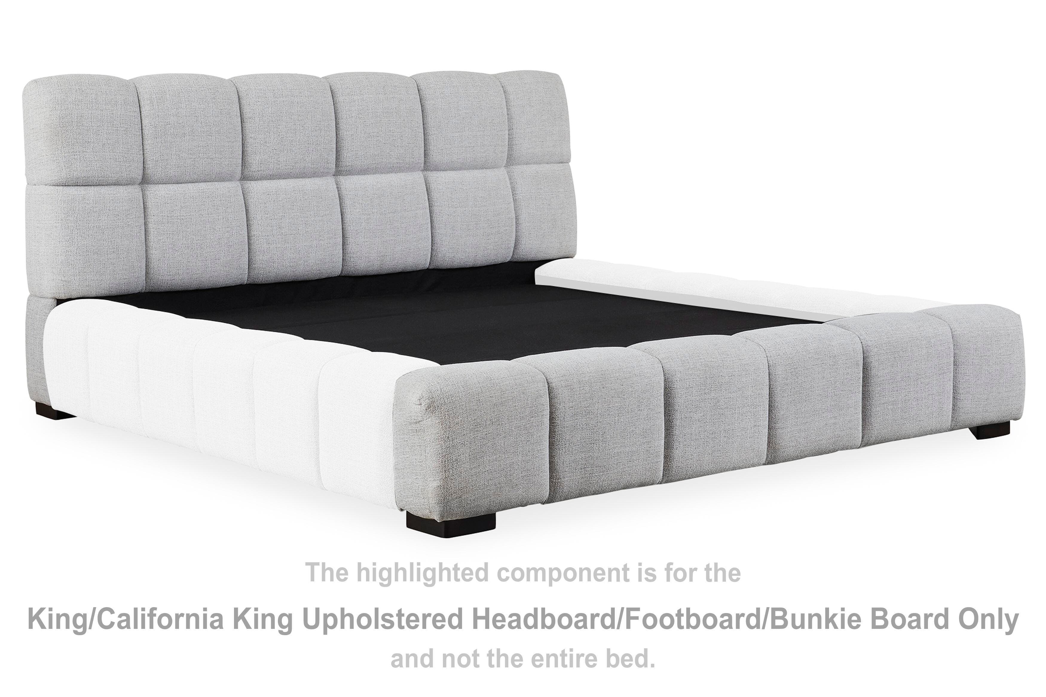Grendusk King/california King Upholstered Headboard/footboard/bunkie Board