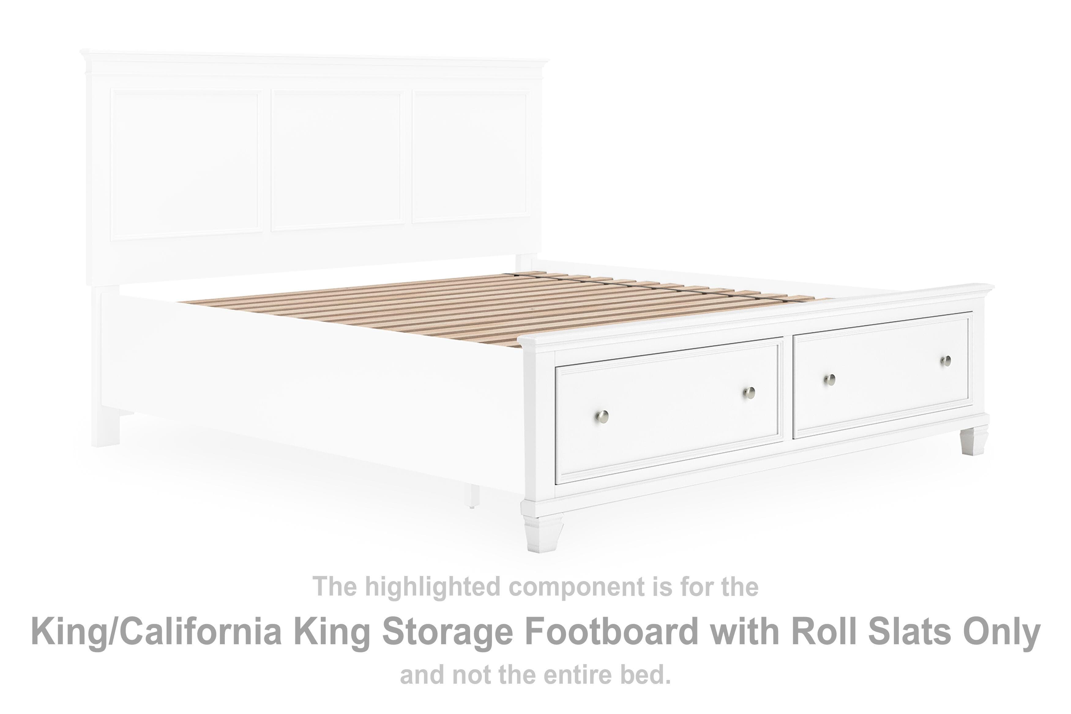 Fortman California King Panel Storage Bed
