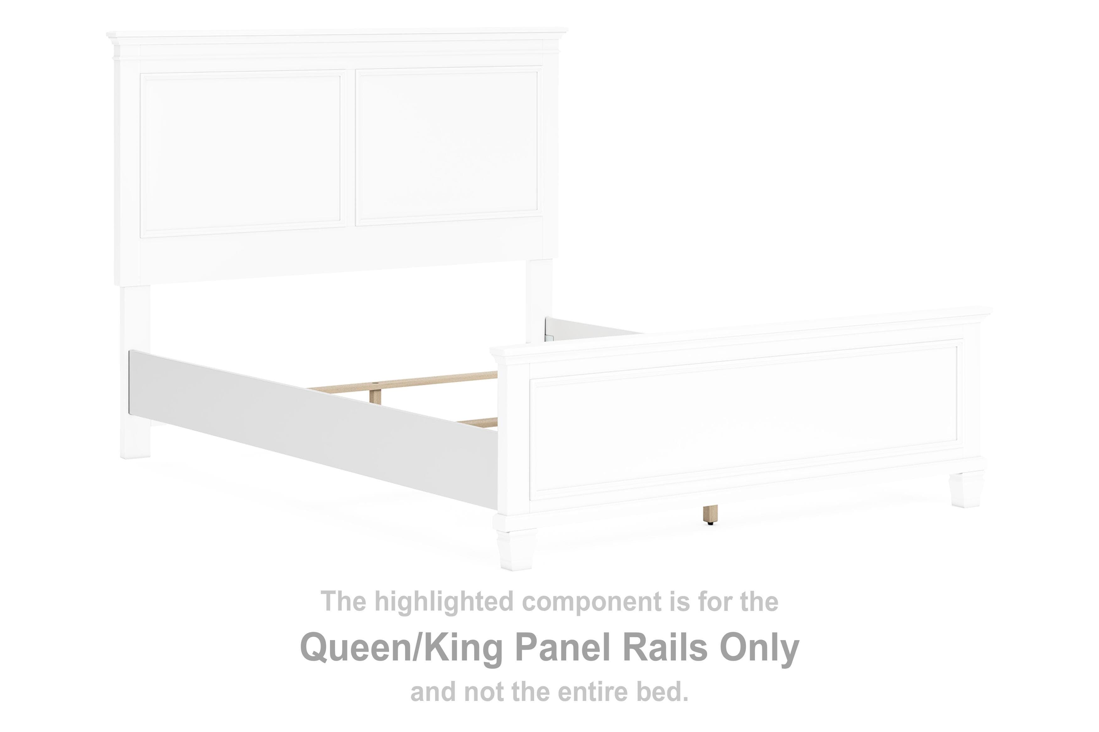 Fortman Queen/king Panel Rails