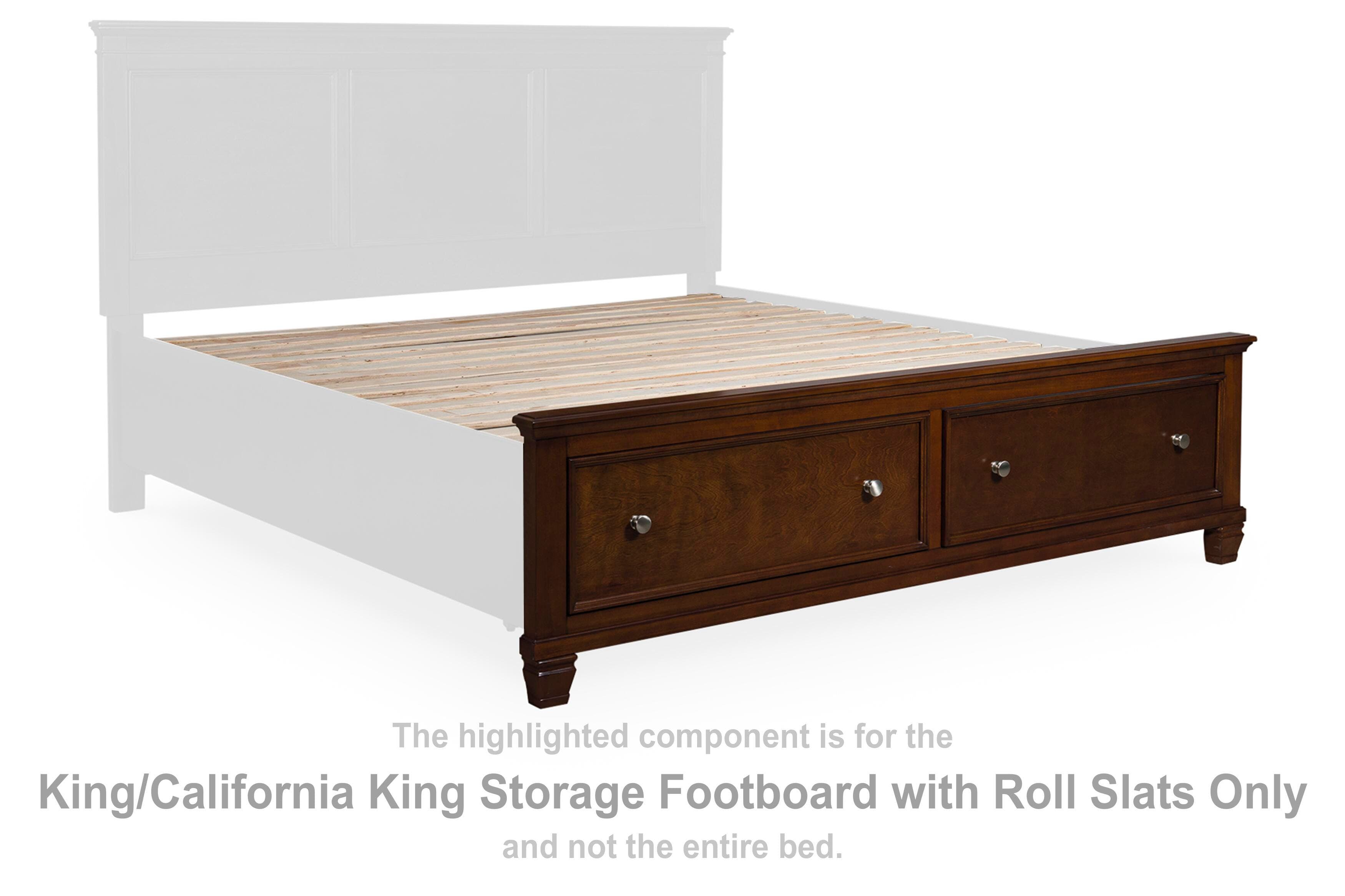 Danabrin California King Panel Storage Bed