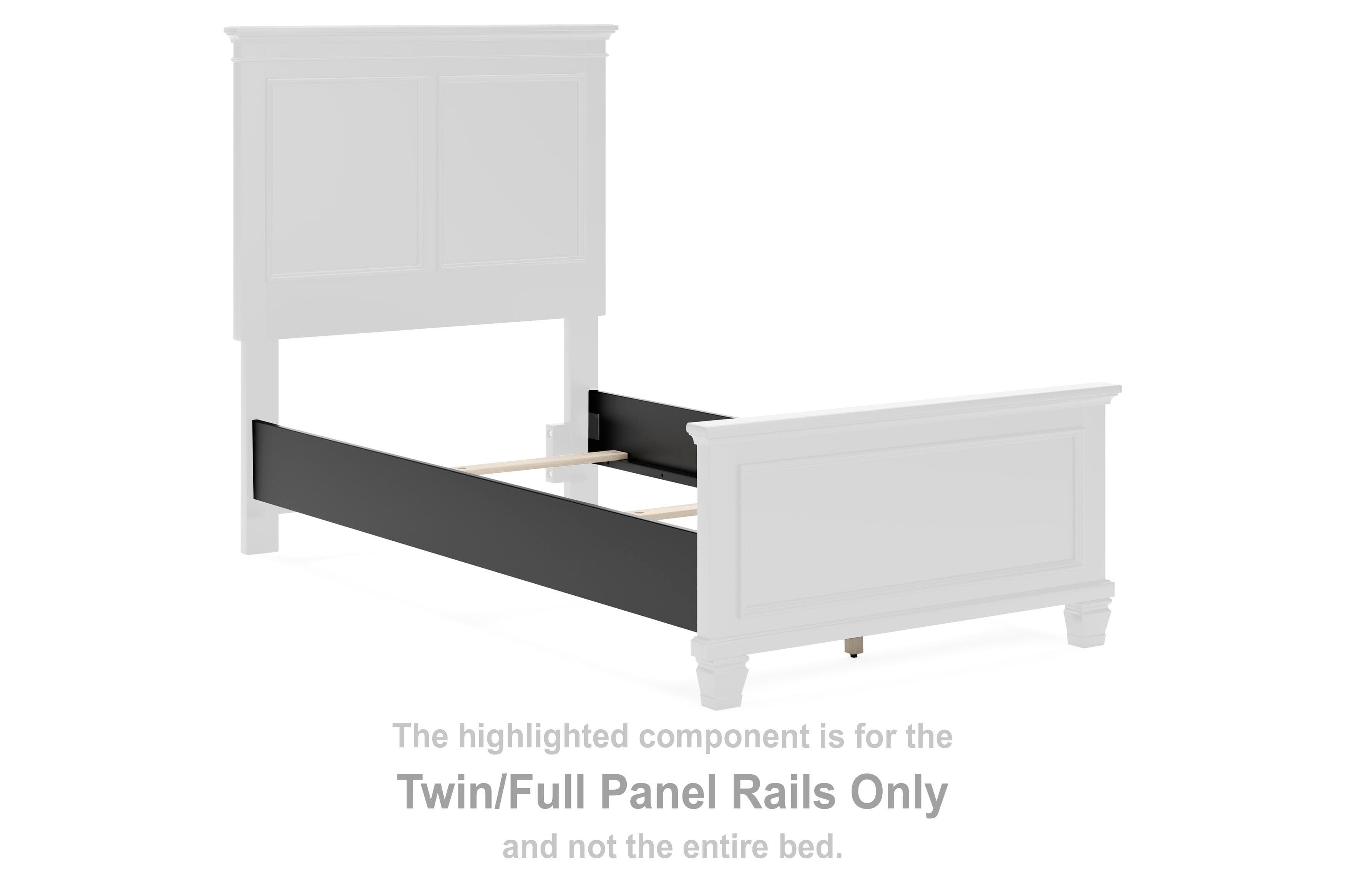 Lanolee Twin/full Panel Rails