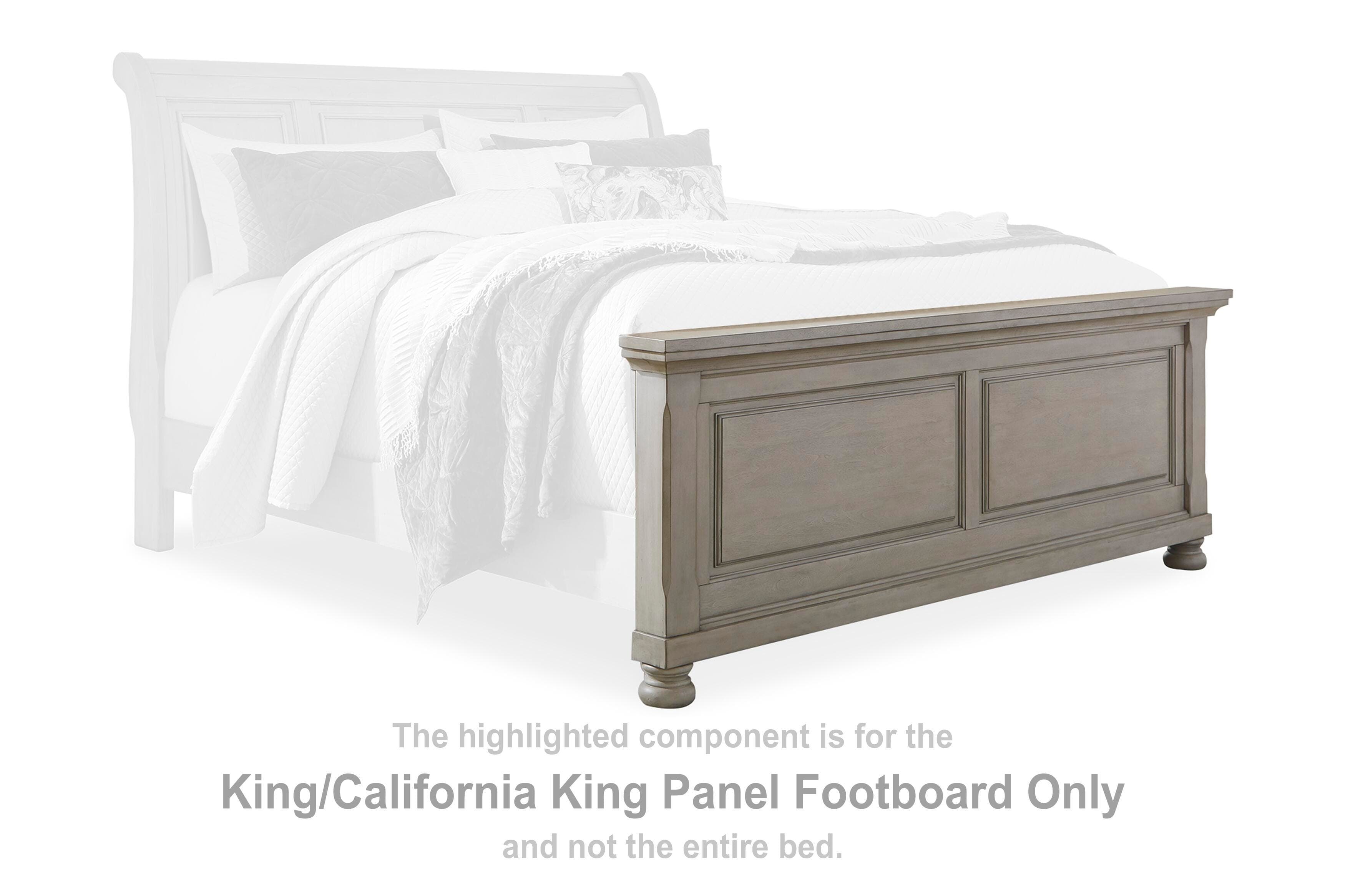 Lettner King/california King Panel Footboard