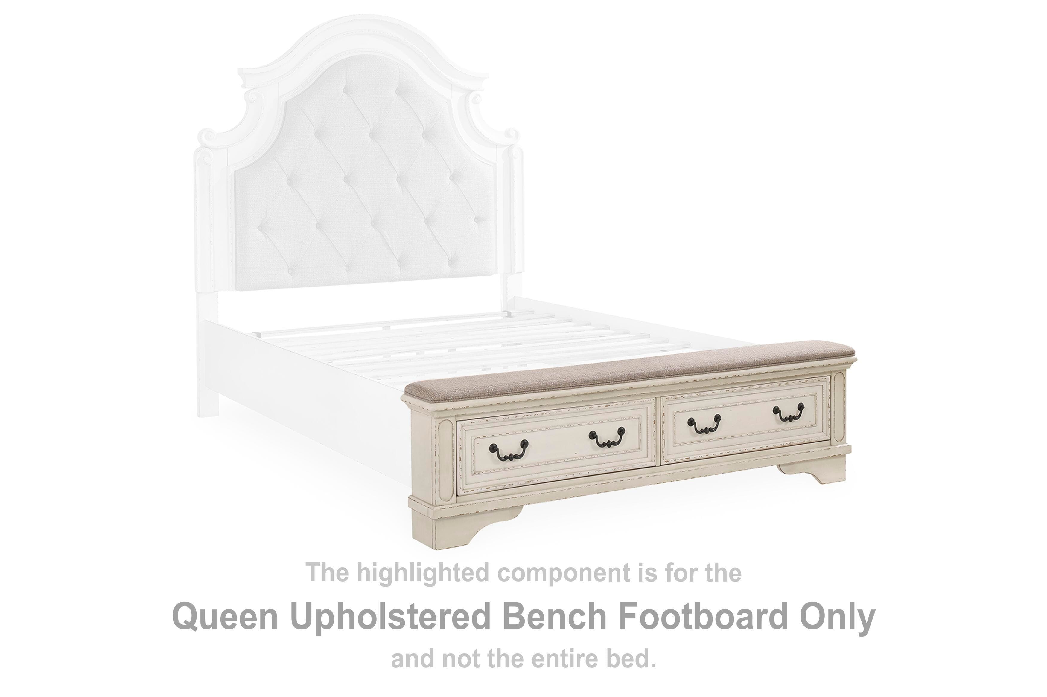Realyn Queen Upholstered Storage Bed