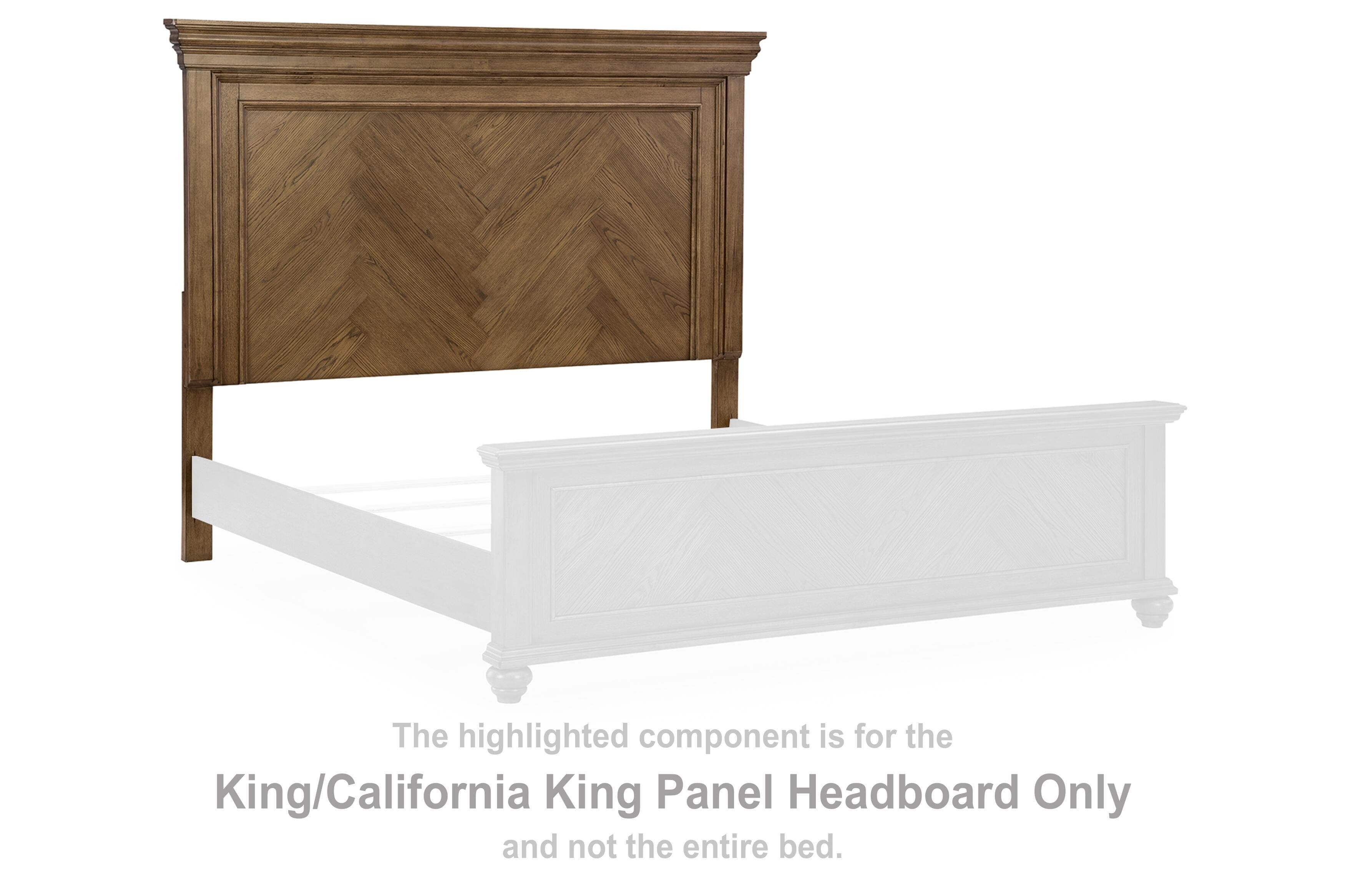 Karallin California King Panel Bed