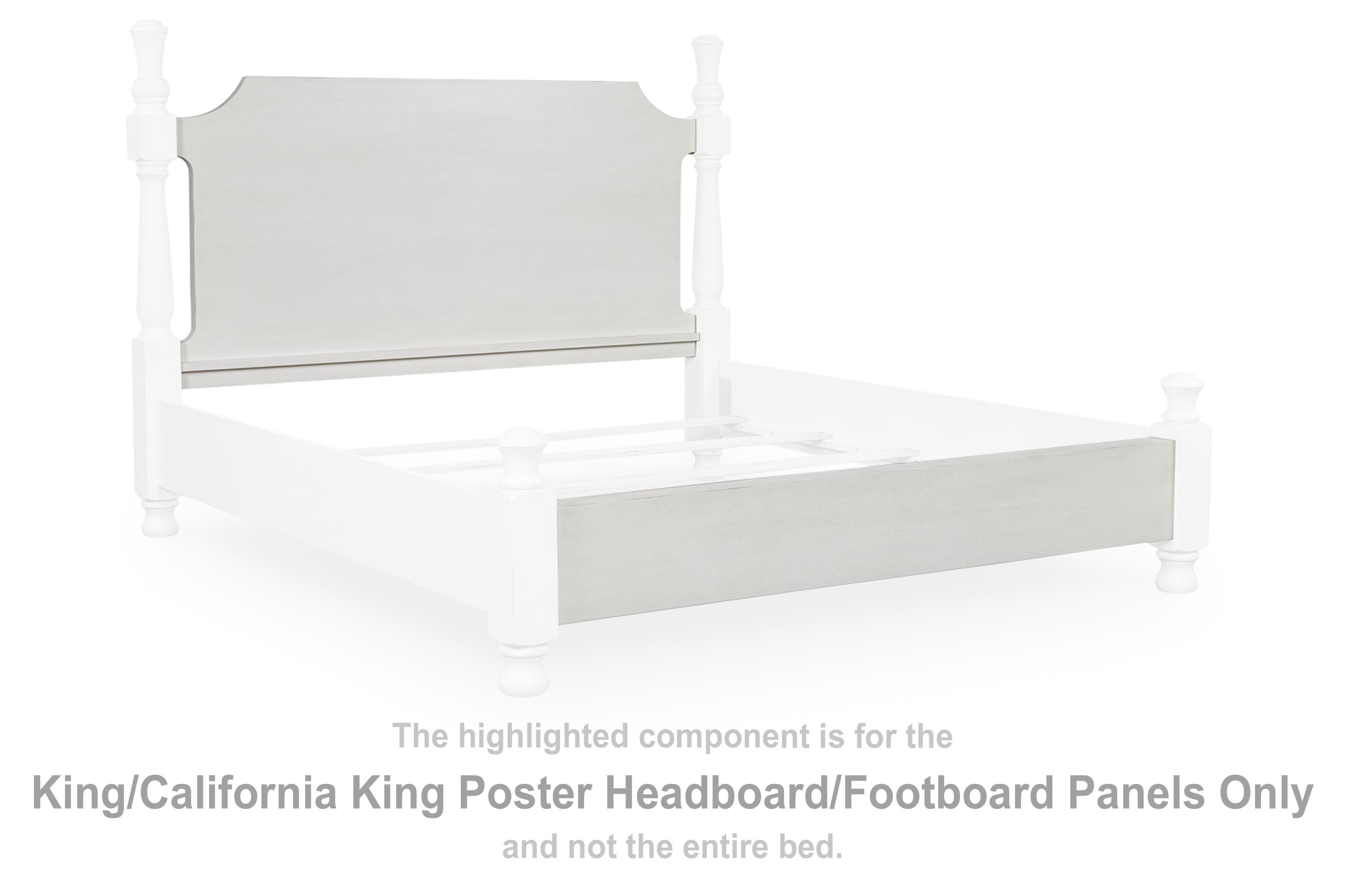 Rowlenstown King/california King Poster Headboard/footboard Panels