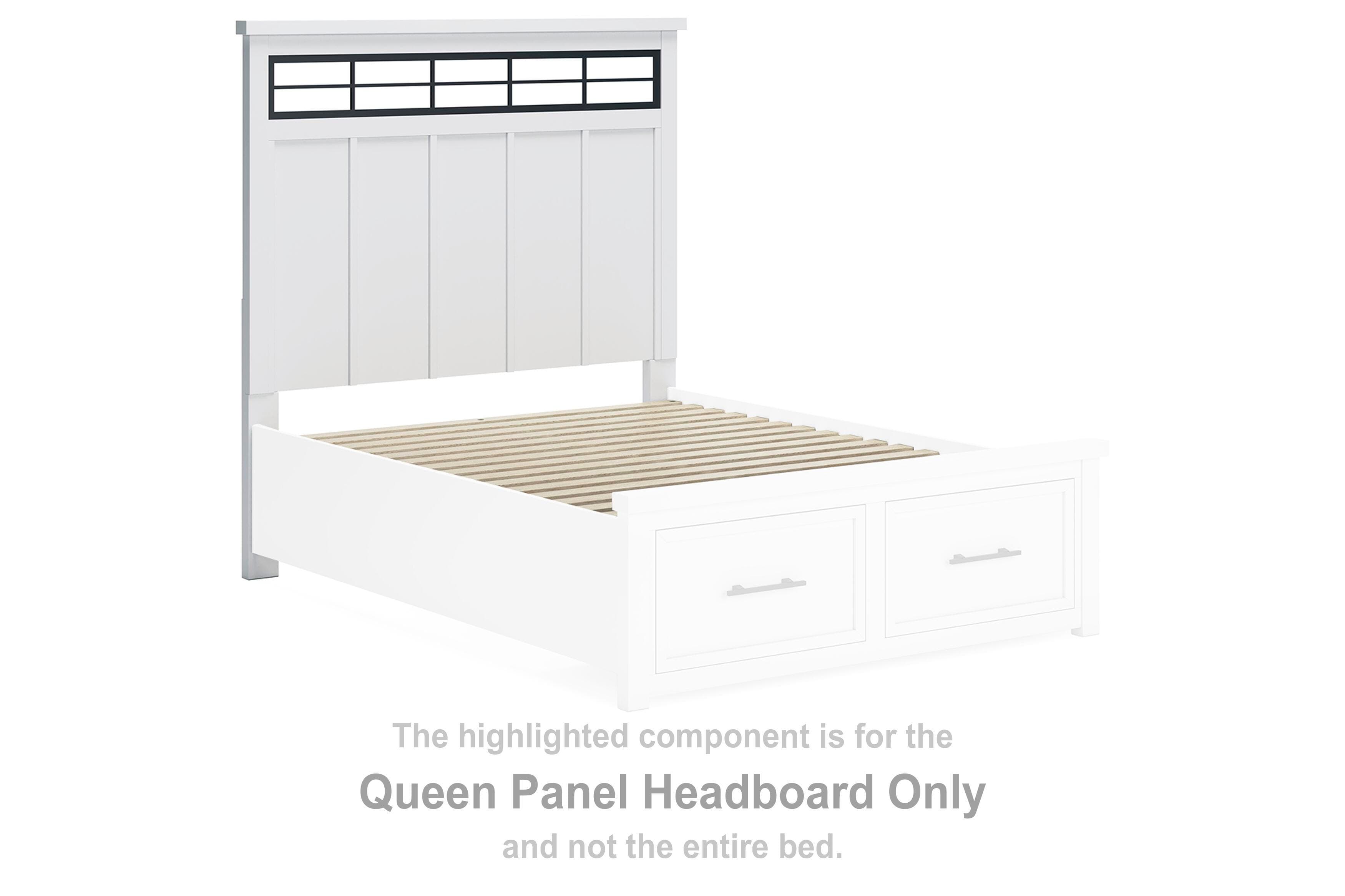 Ashbryn Queen Panel Storage Bed