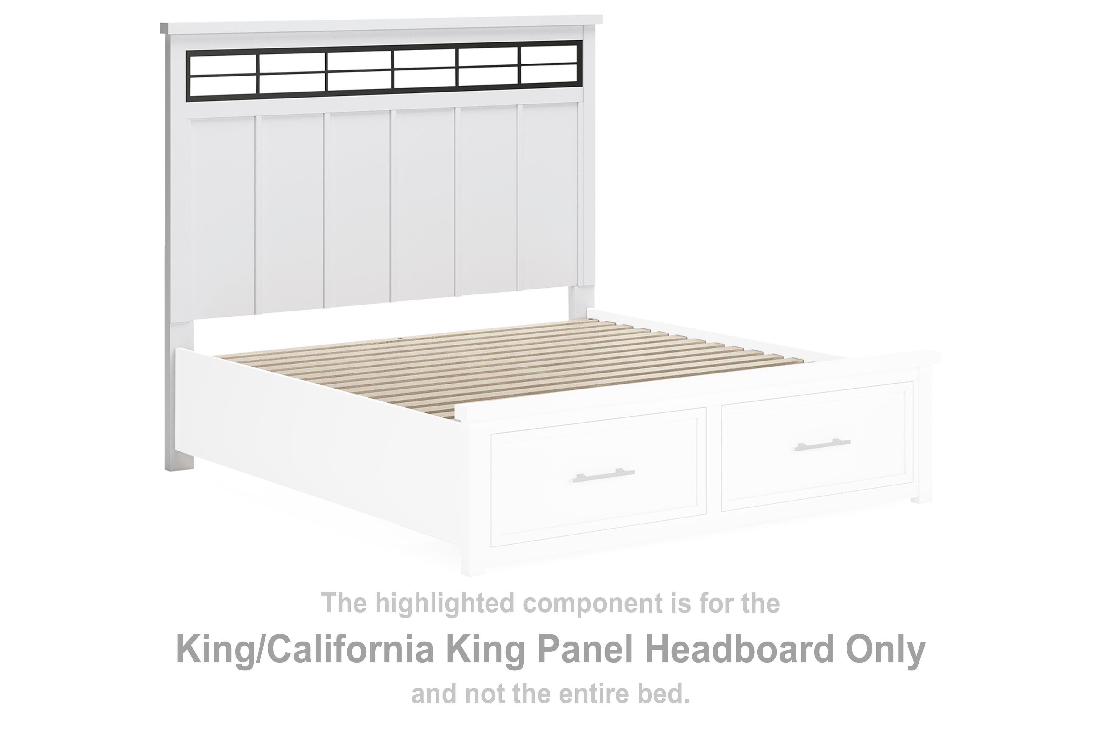 Ashbryn King Panel Storage Bed