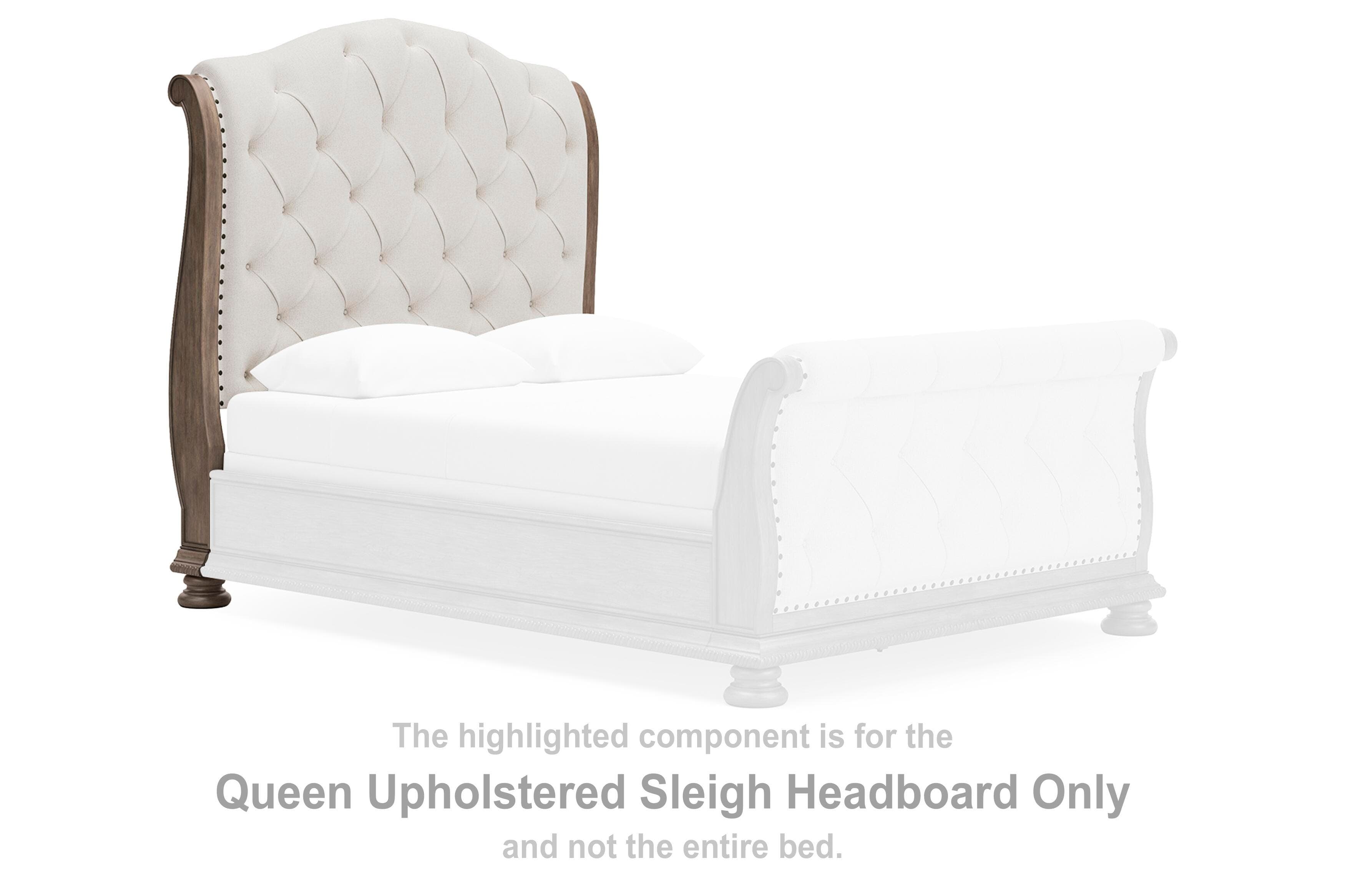 Ardenfield Queen Upholstered Sleigh Bed