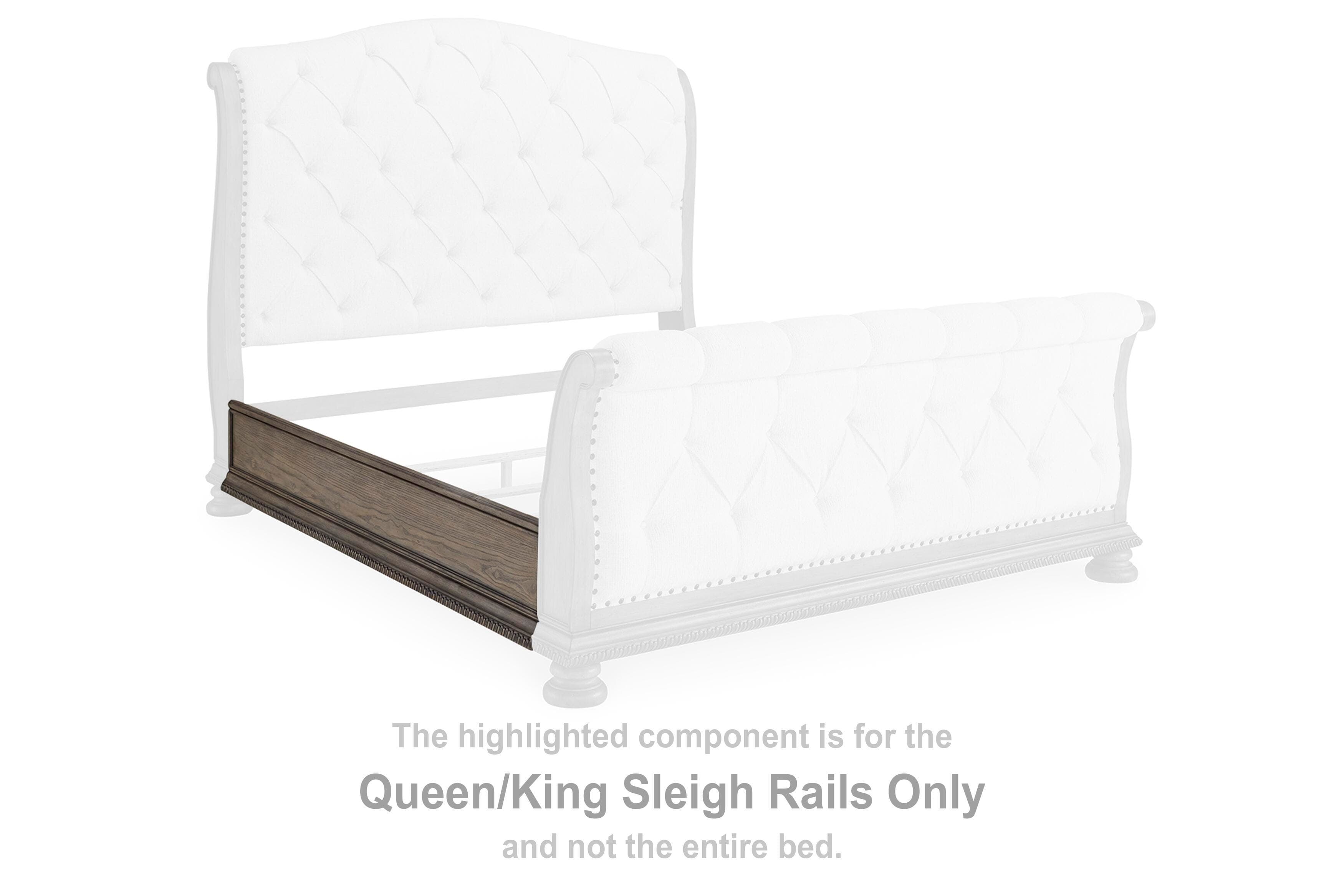 Ardenfield Queen/king Sleigh Rails