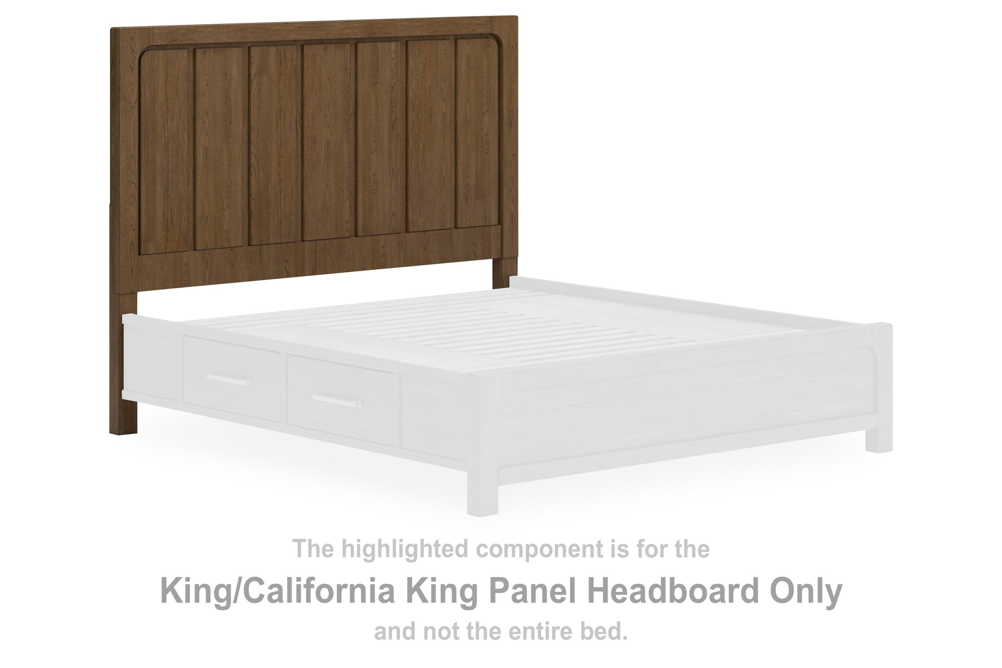 Cabalynn California King Panel Bed with Storage
