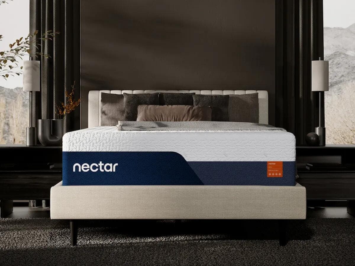 Nectar Ultra Memory Foam King Mattress with Bedding Bundle