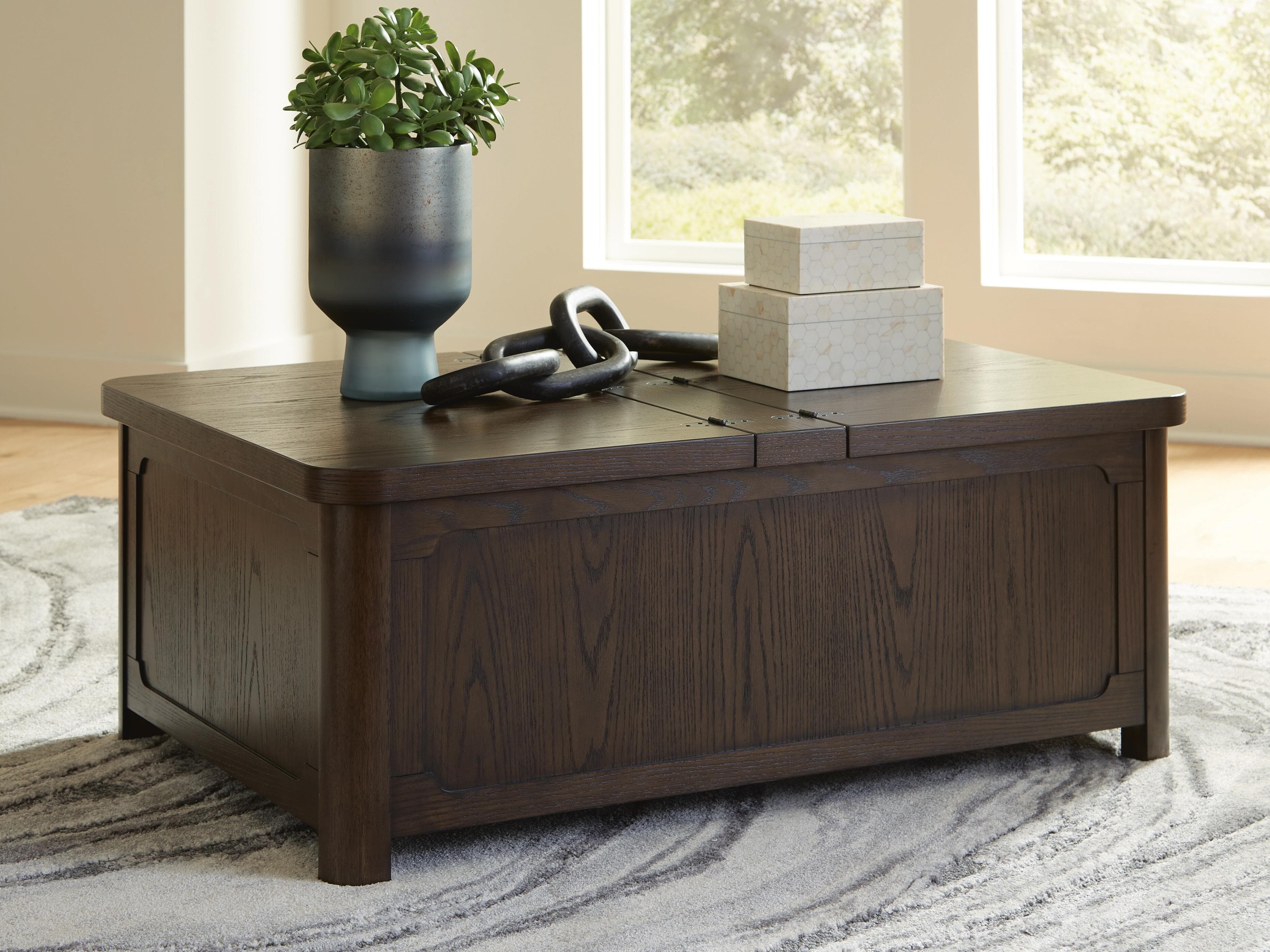 Breckington Coffee Table with Storage