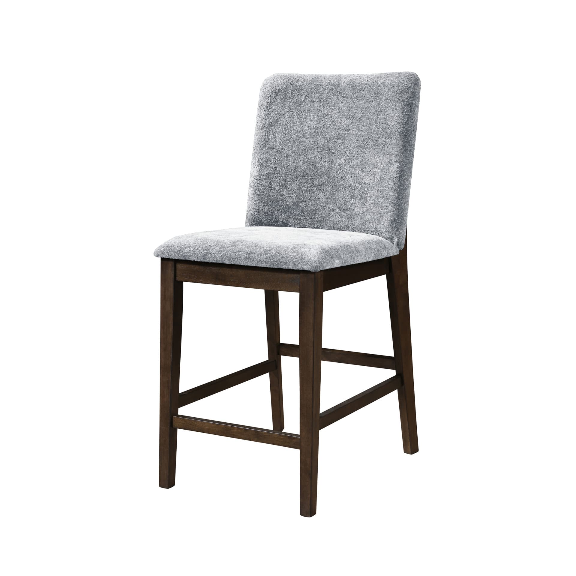 Kody Upholstered Counter Chair (2 Per Carton), Stone Gray